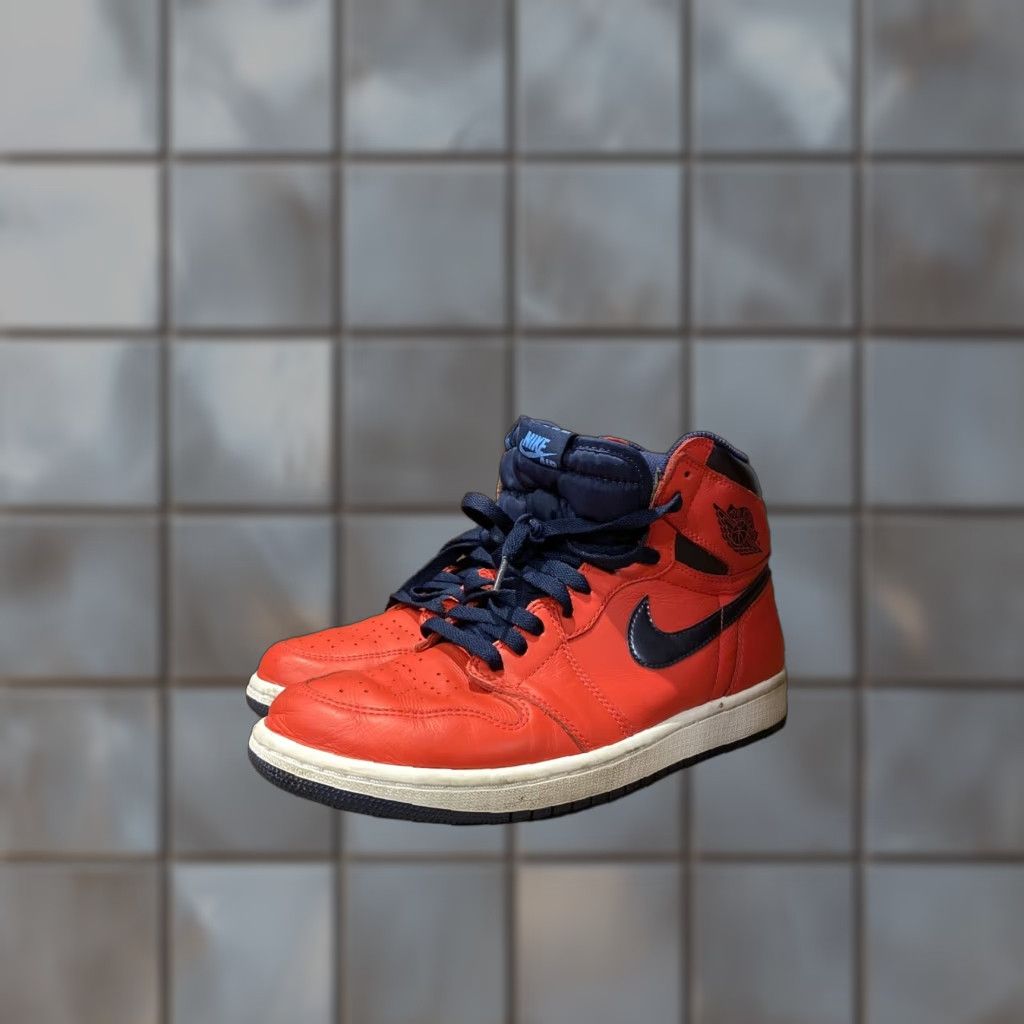 Nike Nike Air Jordan 1 Retro High David Letterman Sneaker 10 Mens Red Size US 10 / EU 43 - 1 Thumbnail