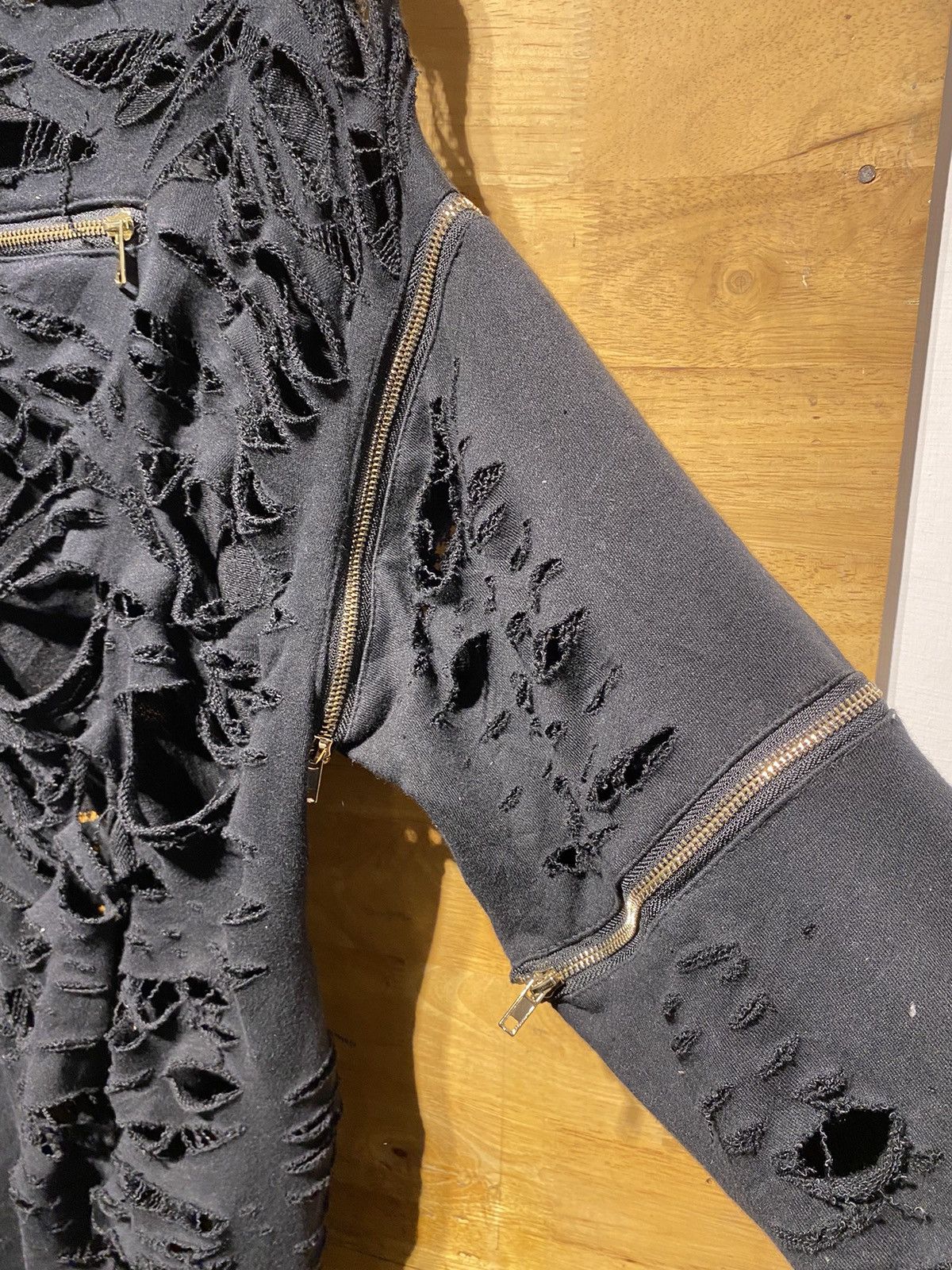 20471120 × Beauty Beast × Hysteric Glamour Japanese Crazy Distressed OneSpo ERD number nine style Size US L / EU 52-54 / 3 - 7 Thumbnail
