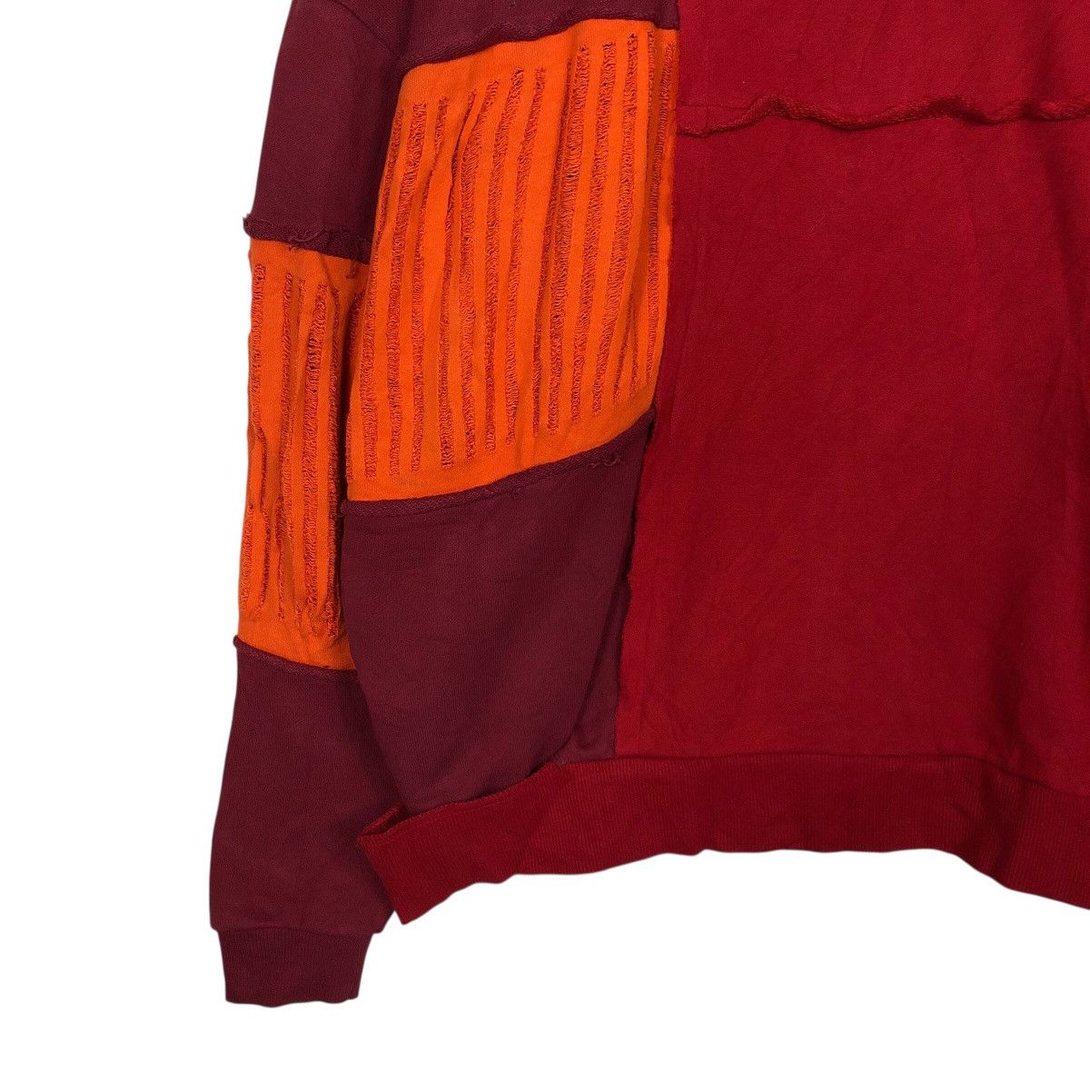 Japanese Brand 📌Vintage Sweatshirt PatchWork Design Pameo Pose Issey Miyake Size US M / EU 48-50 / 2 - 5 Thumbnail