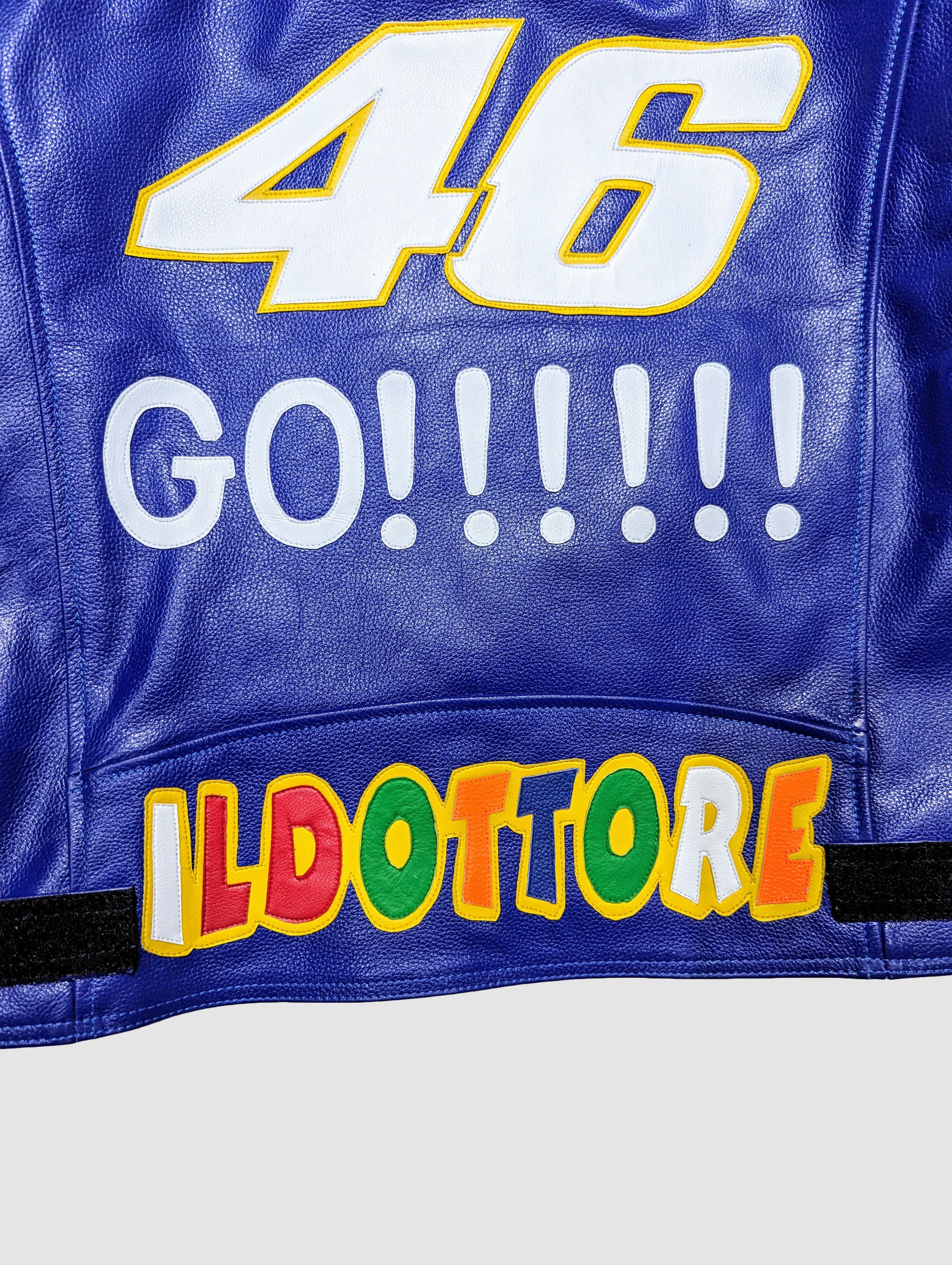 Yamaha 🔥 RARE YAMAHA🔥 RACING LEATHER JACKET IL DOTTORE Size US M / EU 48-50 / 2 - 8 Thumbnail