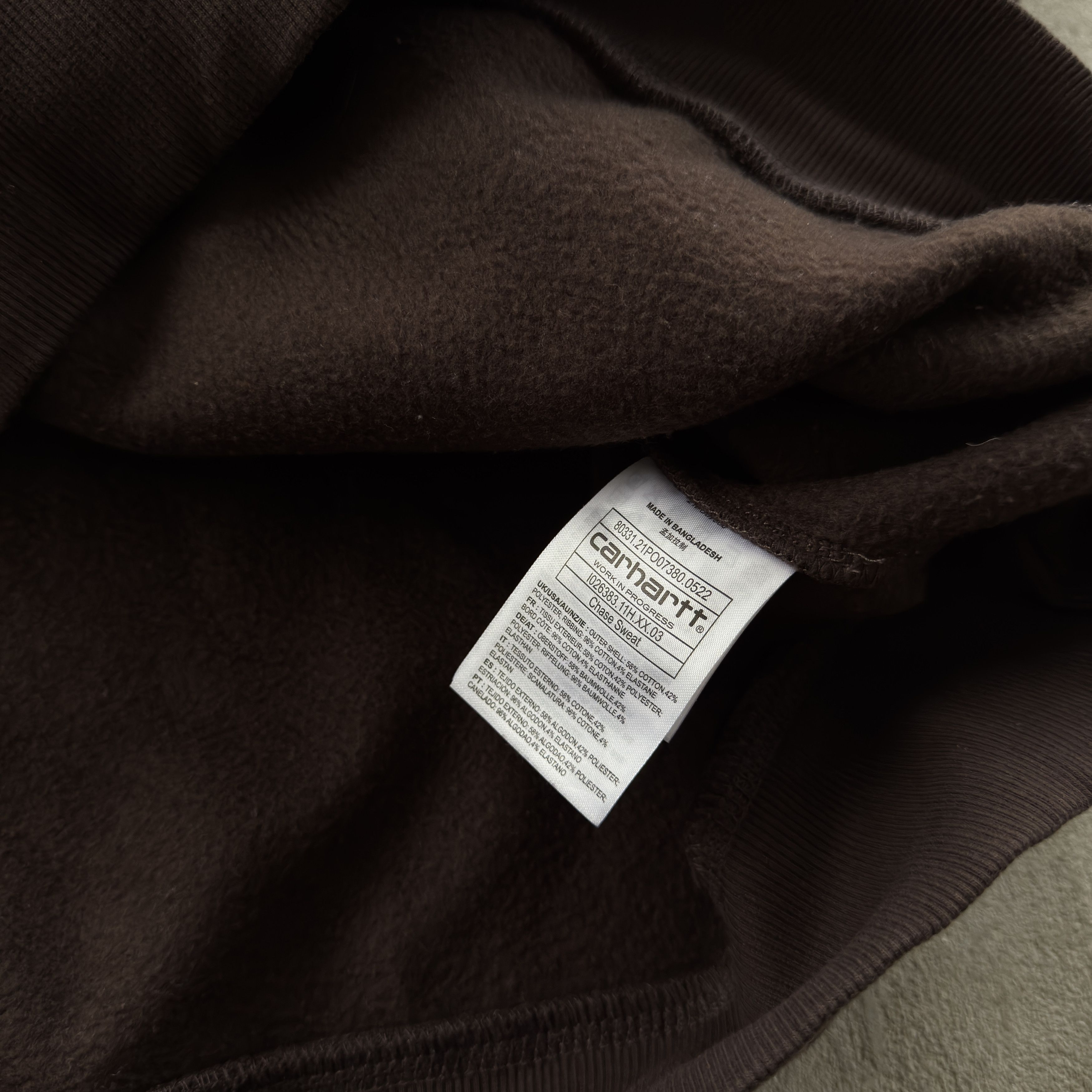 Carhartt Carhartt WIP Chase Crewneck Sweatshirt Size US XL / EU 56 / 4 - 6 Thumbnail