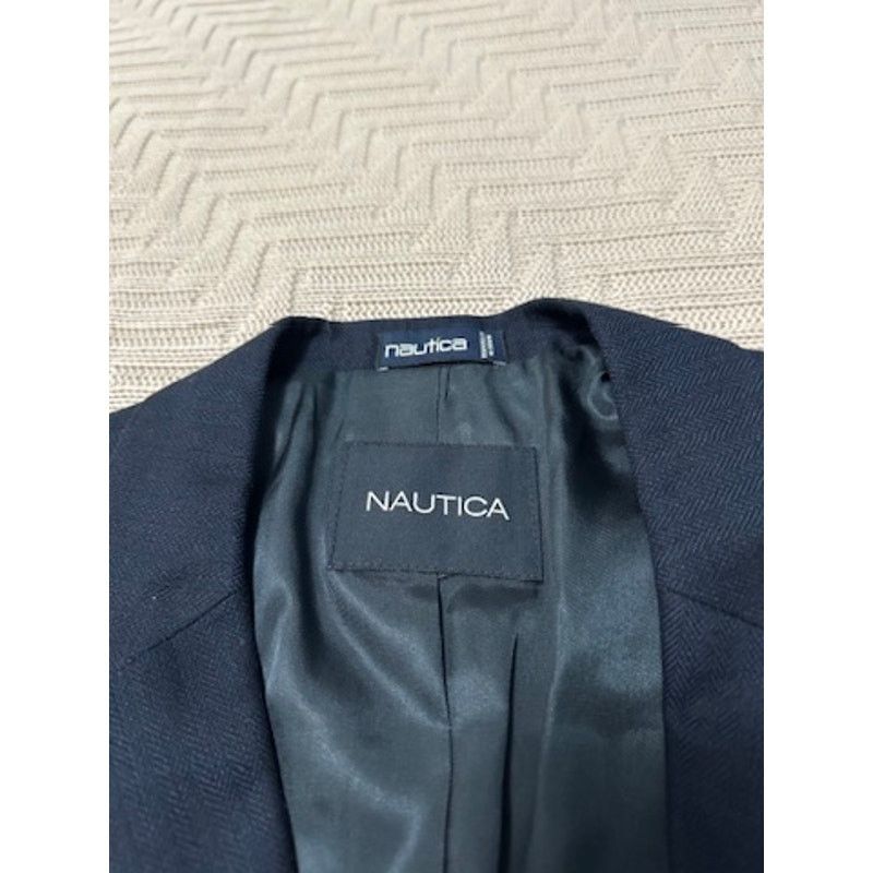 Nautica Nautica blue silk three button blazer size 40L Size 40L - 5 Thumbnail