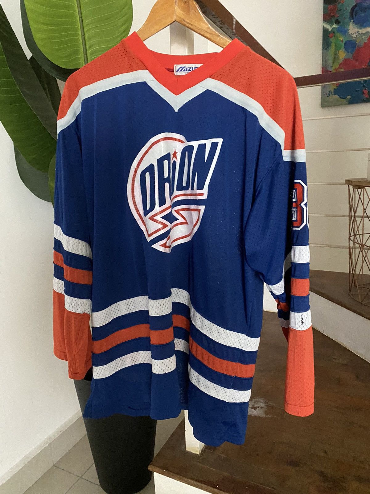 Sports Specialties × Vintage Incredibly RARE Vintage ORION MORIGUCHI Hockey Jersey Size US XL / EU 56 / 4 - 7 Thumbnail