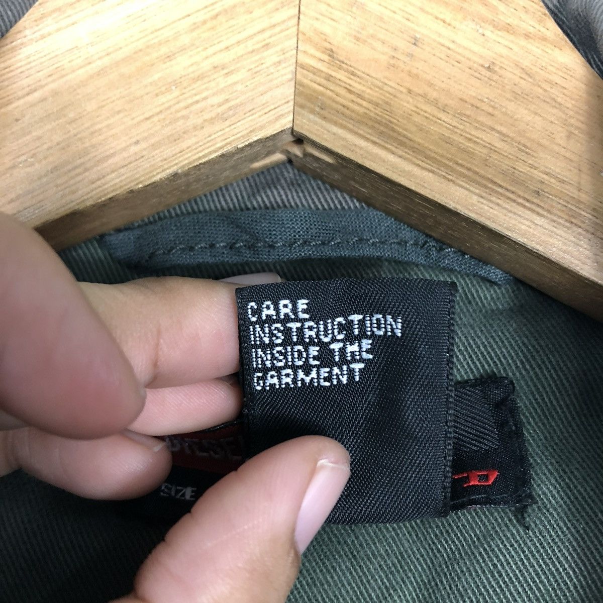 Diesel 📌VINTAGE CHORE MILITARY JACKET DIESEL BIKER Size US L / EU 52-54 / 3 - 19 Thumbnail