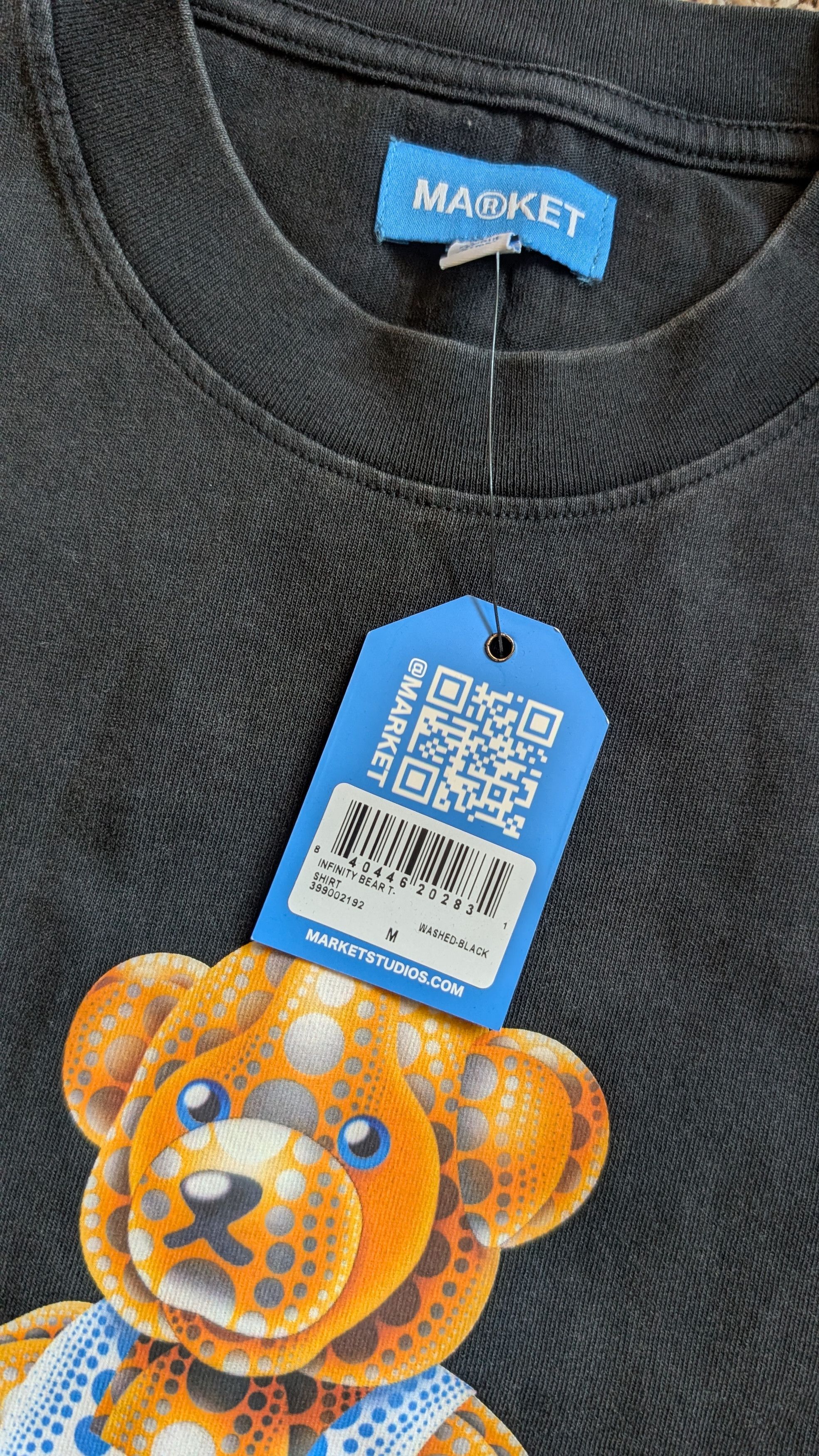 Market MARKET STUDIOS Infinity Bear T-shirt MEDIUM 🔥🔥 Size US M / EU 48-50 / 2 - 3 Thumbnail