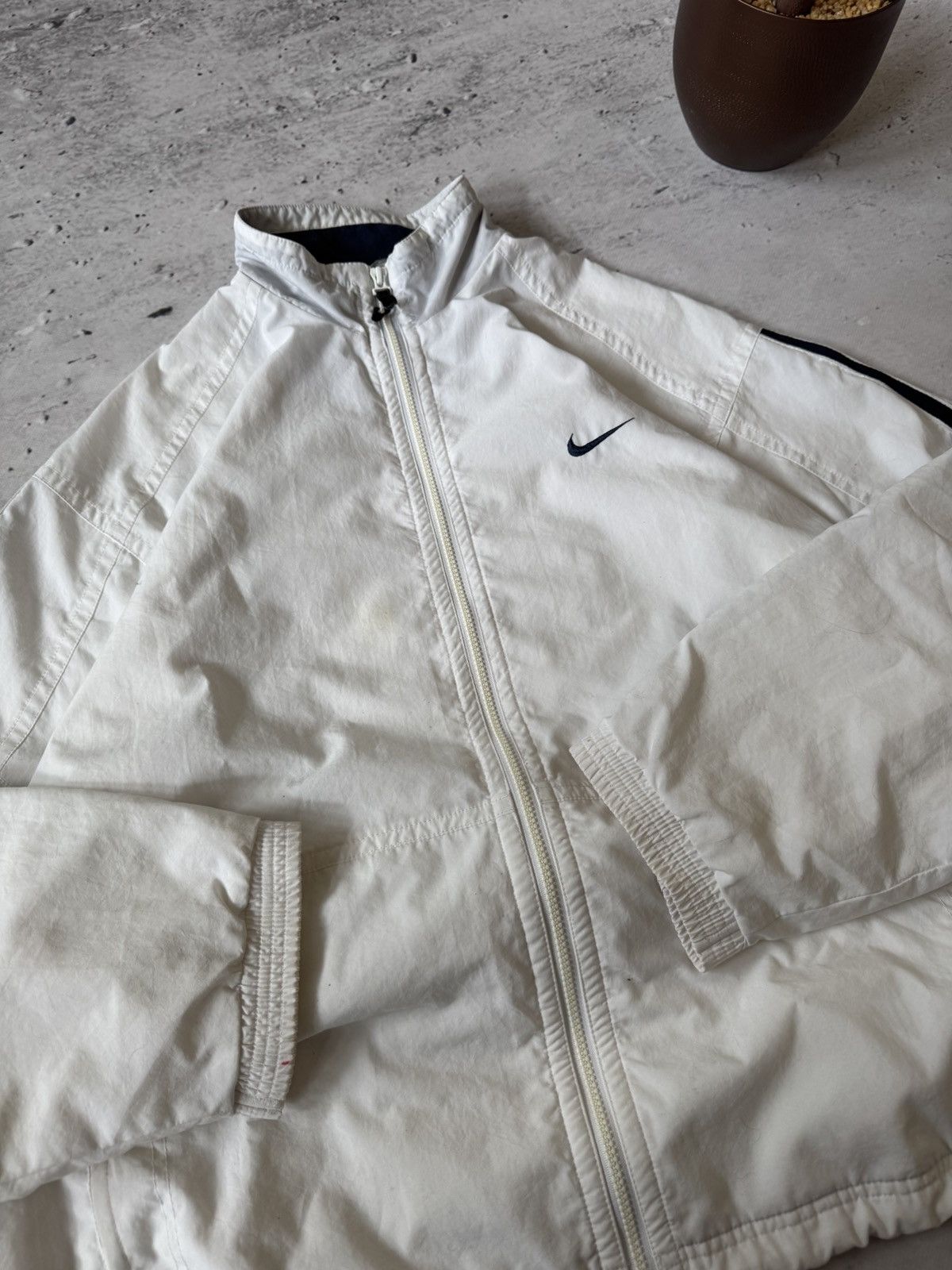 Nike × Vintage NIKE VINTAGE BASIC LOGO OVERSIZE BAGGY LIGHT JACKET Size US XL / EU 56 / 4 - 7 Thumbnail