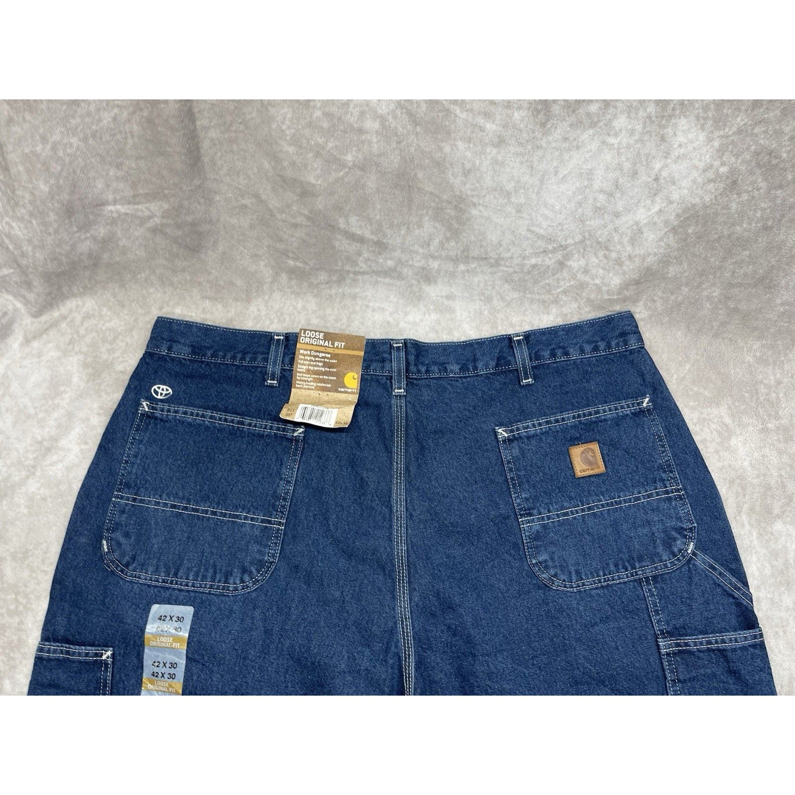 Carhartt Carhartt B13 DST Work Dungaree Toyota Staff NWT 42x30 Loose Size US 40 / EU 56 - 3 Thumbnail
