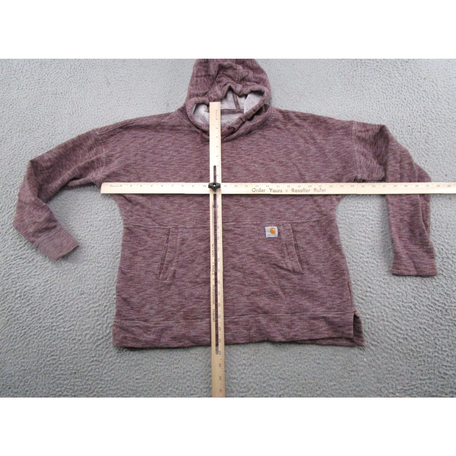 Carhartt Carhartt Womens Pullover Hoodie Relaxed Fit M Heather Workwear 103591 Size M / US 6-8 / IT 42-44 - 5 Thumbnail