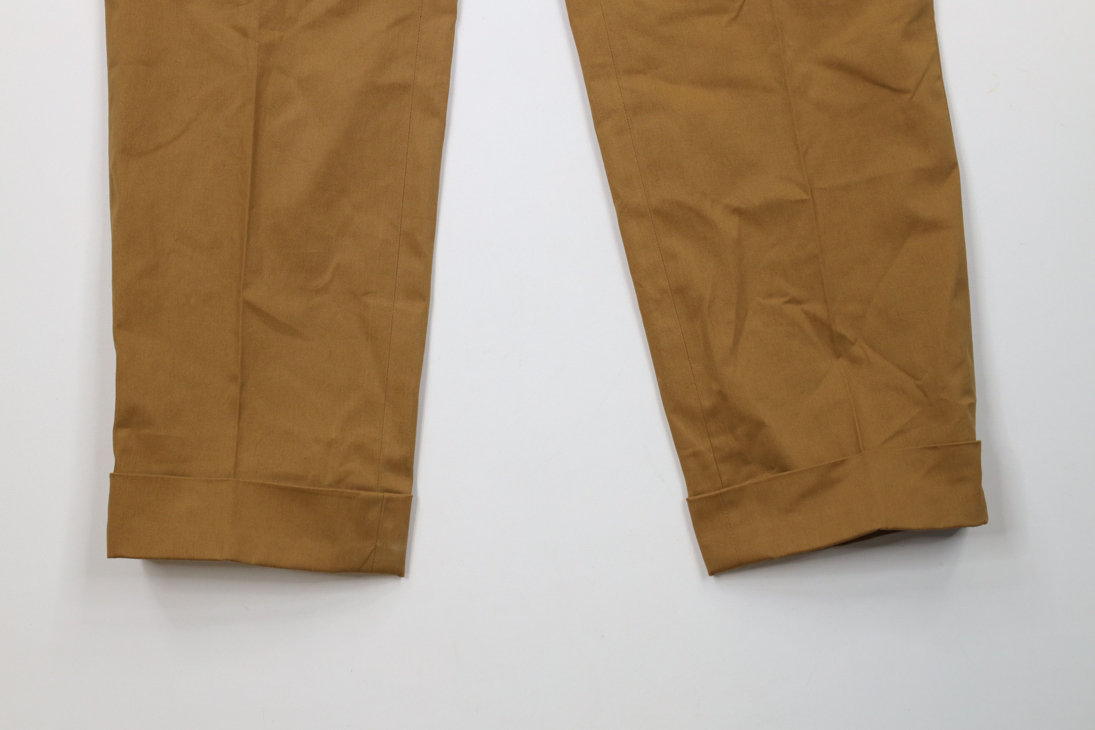 Luxire × Vintage Luxire Heavyweight Cuffed Side Buckle Chino Pants Trousers Size US 44 / EU 60 - 4 Thumbnail