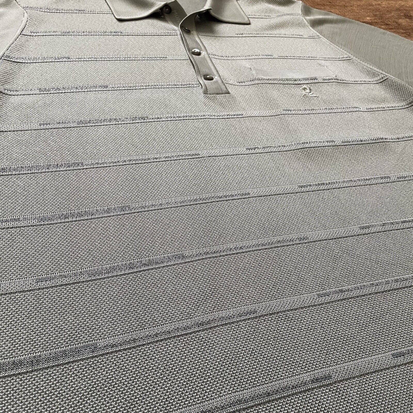 Montagut Paris Polo Shirt Men's Size Medium Gray