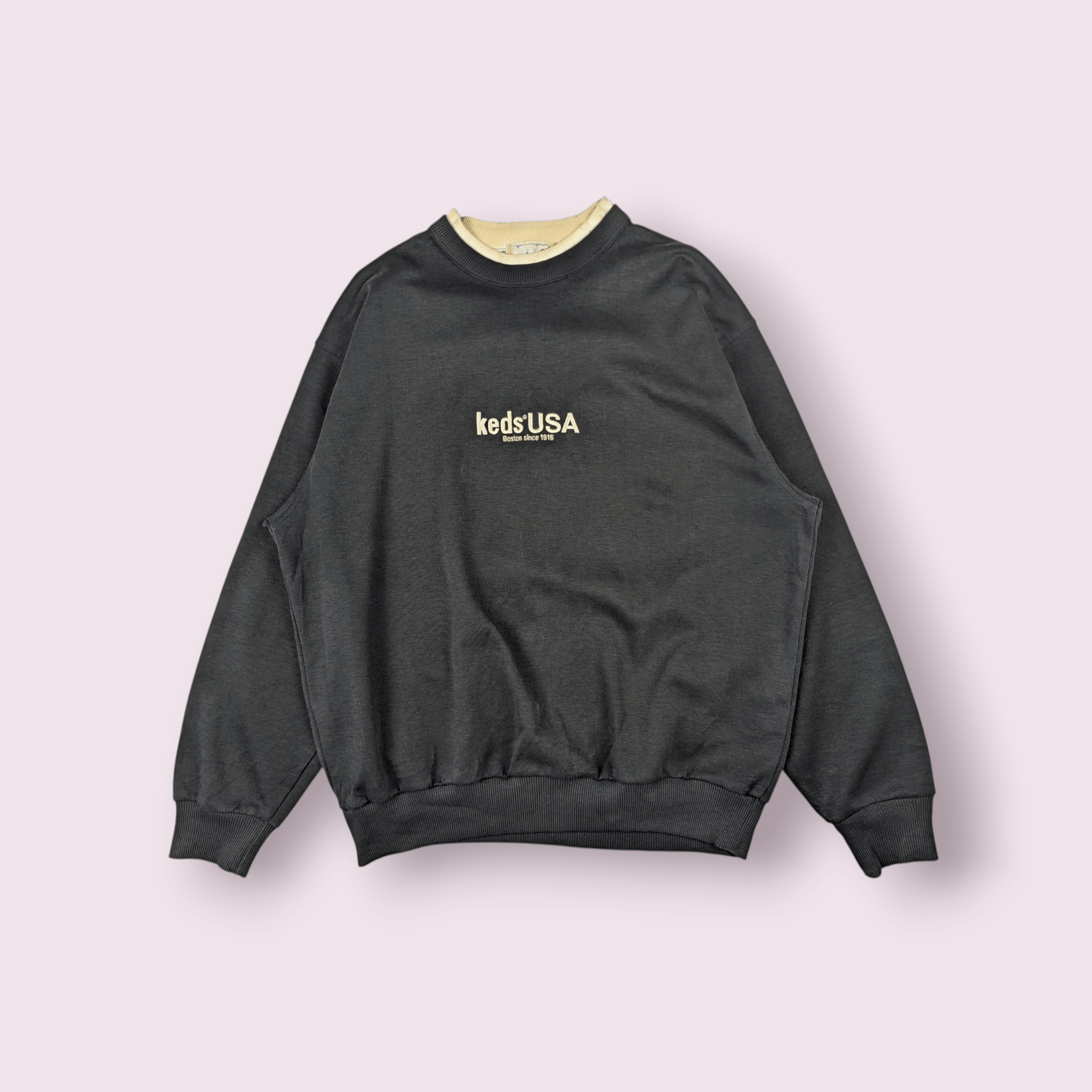 Keds Vintage 90's KEDS USA Big Logo Spell Out Jumper Sweatshirt Size US M / EU 48-50 / 2 - 2 Thumbnail