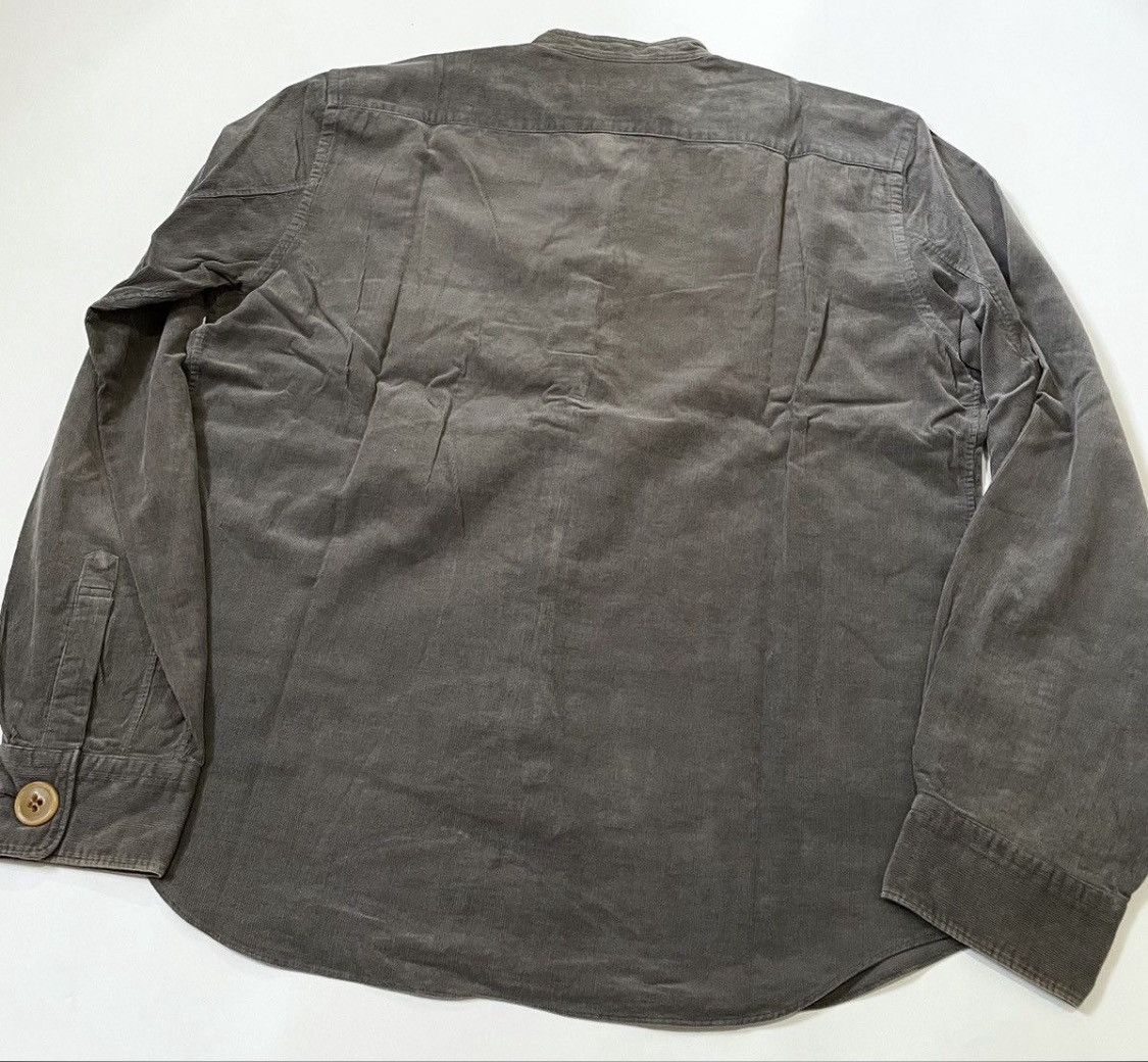 Comme des Garcons Cdg homme plus AD2002 washed corduroy collarless button up Size US L / EU 52-54 / 3 - 7 Thumbnail