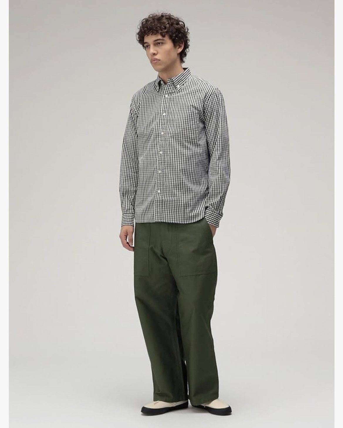 Beams Plus 2000s BEAMS PLUS Men’s Broad Gingham Check Button Down Shirt Size US S / EU 44-46 / 1 - 1 Thumbnail
