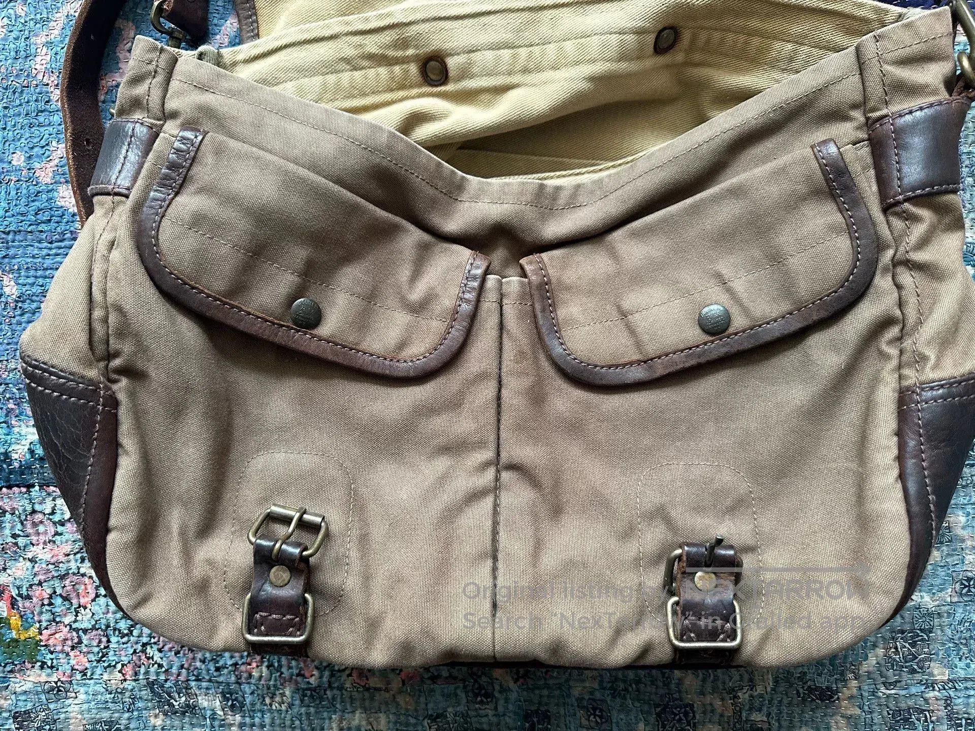 RRL Ralph Lauren rrl messenger bag with shoulder strap. Size ONE SIZE - 2 Thumbnail