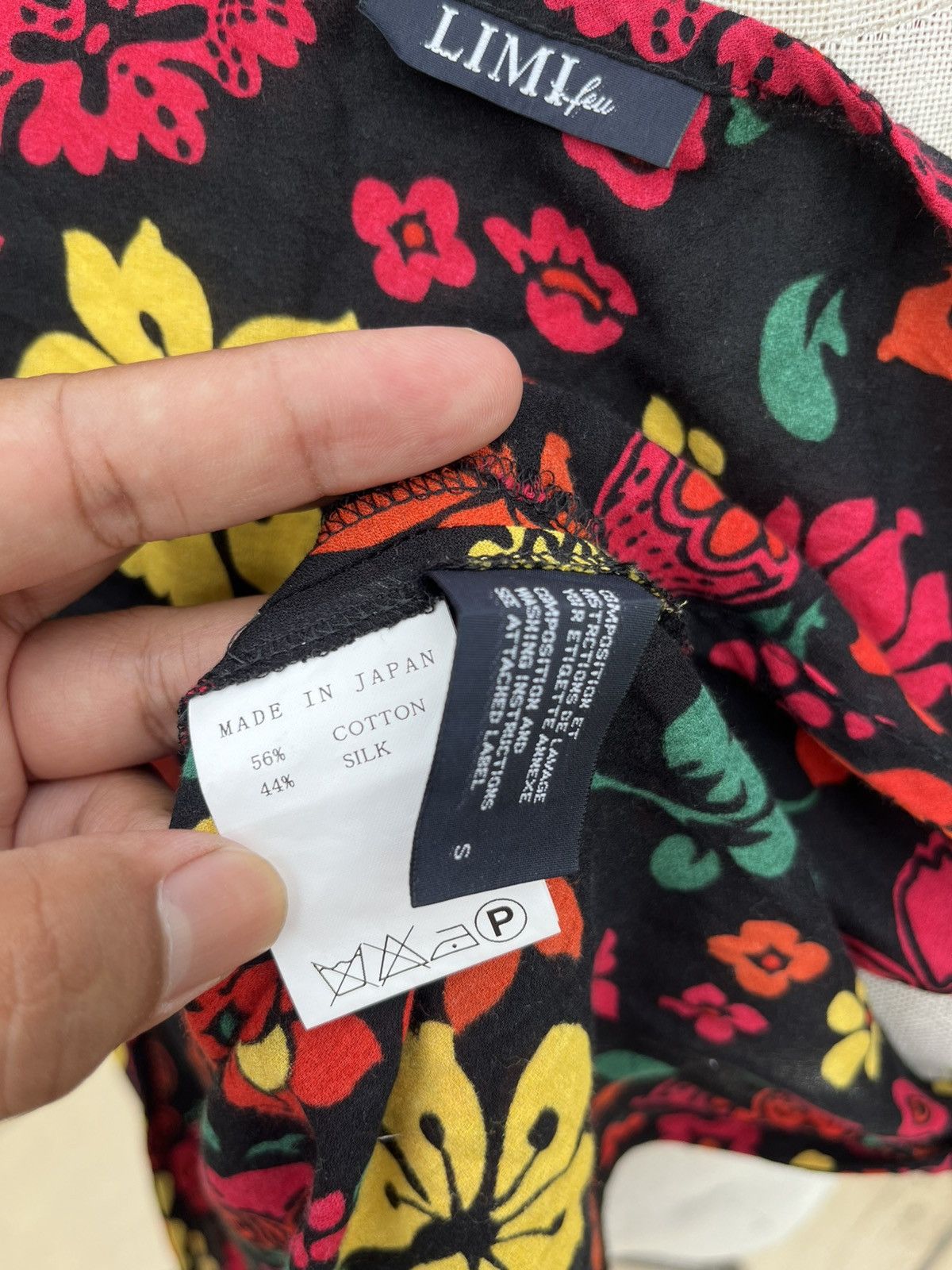 Limi Feu Ss 06’ Black floral printed tank Size S / US 4 / IT 40 - 8 Thumbnail