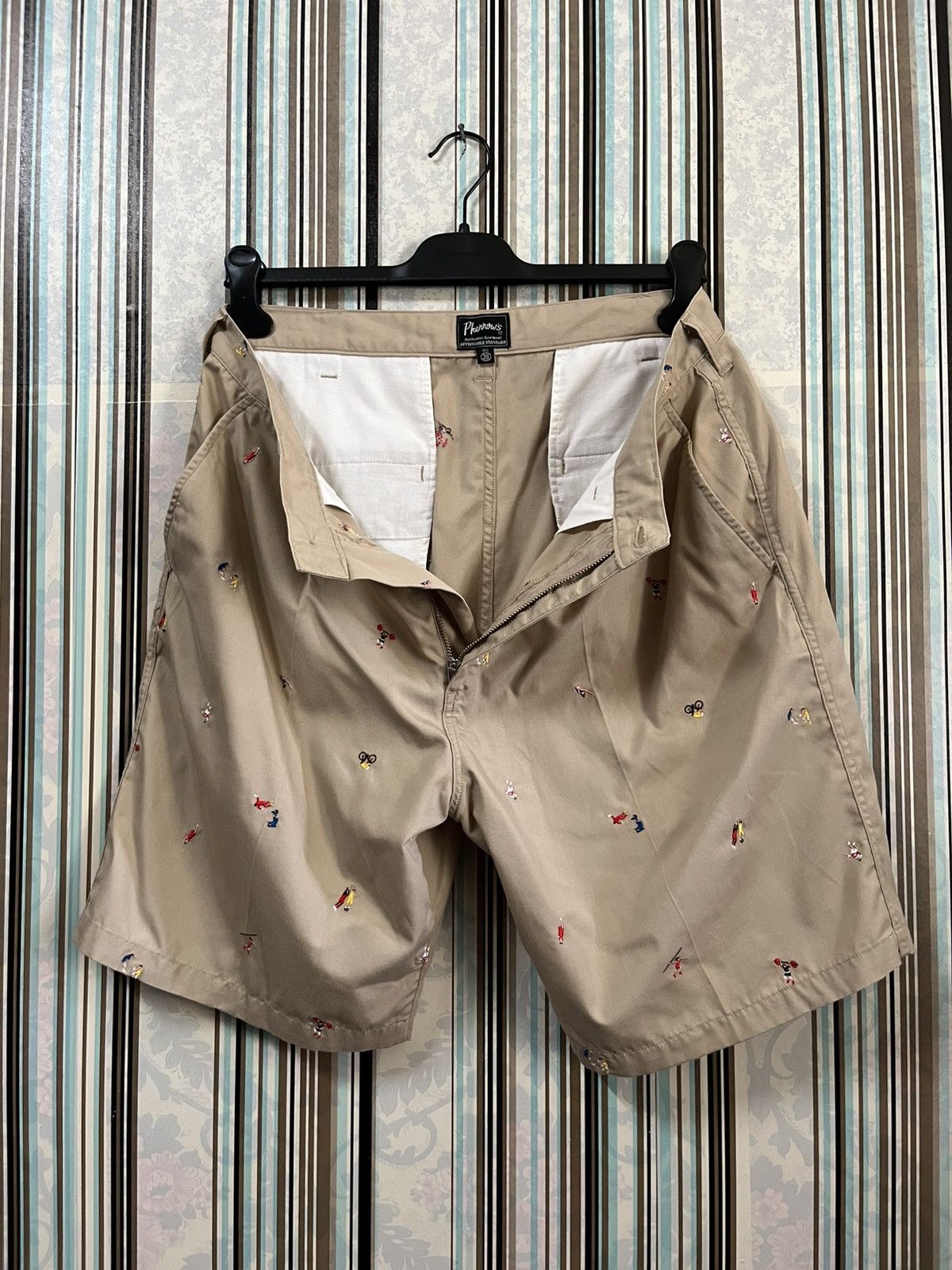 Pherrow's 1990s Pherrows relaxed sportswear embroidered #A5 Size US 30 / EU 46 - 4 Thumbnail
