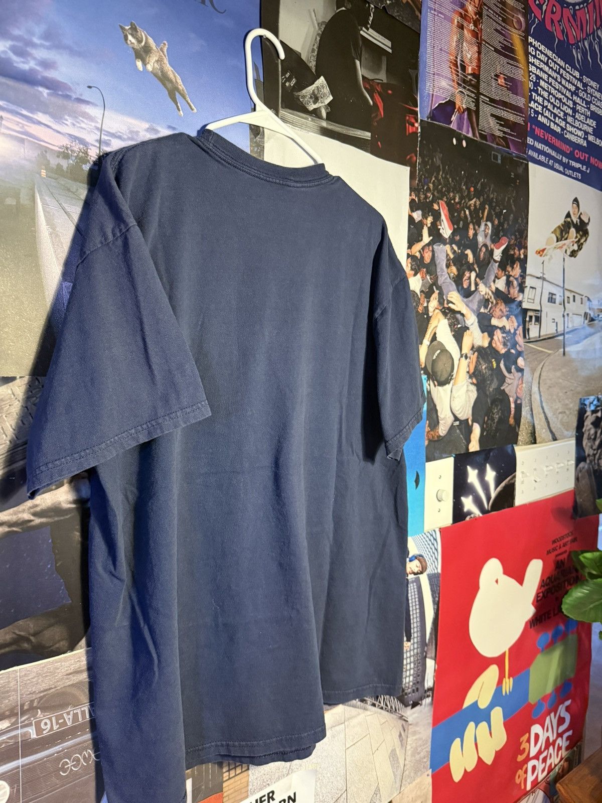 Nike Nike Football Helmet Logo Tee (Navy / White graphic) XL Size US XL / EU 56 / 4 - 6 Thumbnail