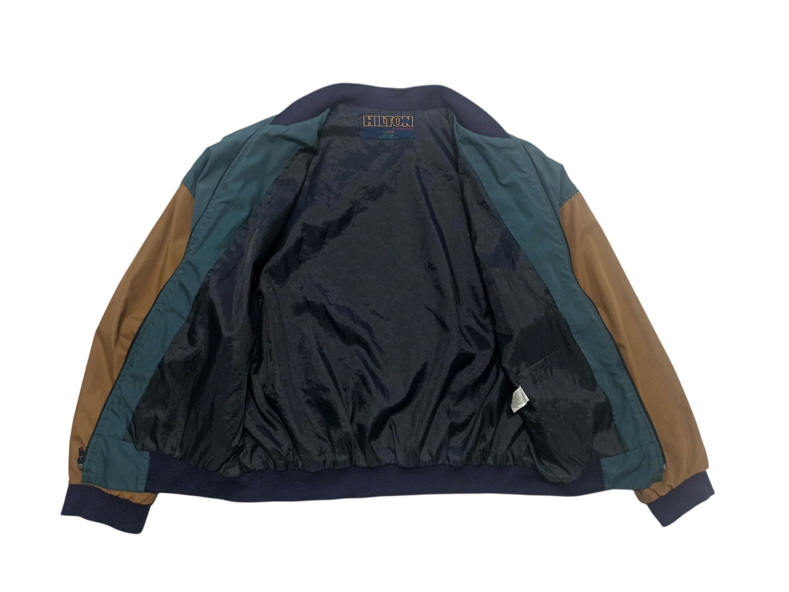 Other Hilton Active Apparel Vintage Bomber Jacket USA Size US XL / EU 56 / 4 - 4 Thumbnail
