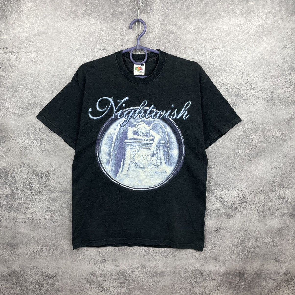 Band Tees Vintage Nightwish Once World Tour Rock Band T Shirt 2004 00s Size US M / EU 48-50 / 2 - 1 Thumbnail