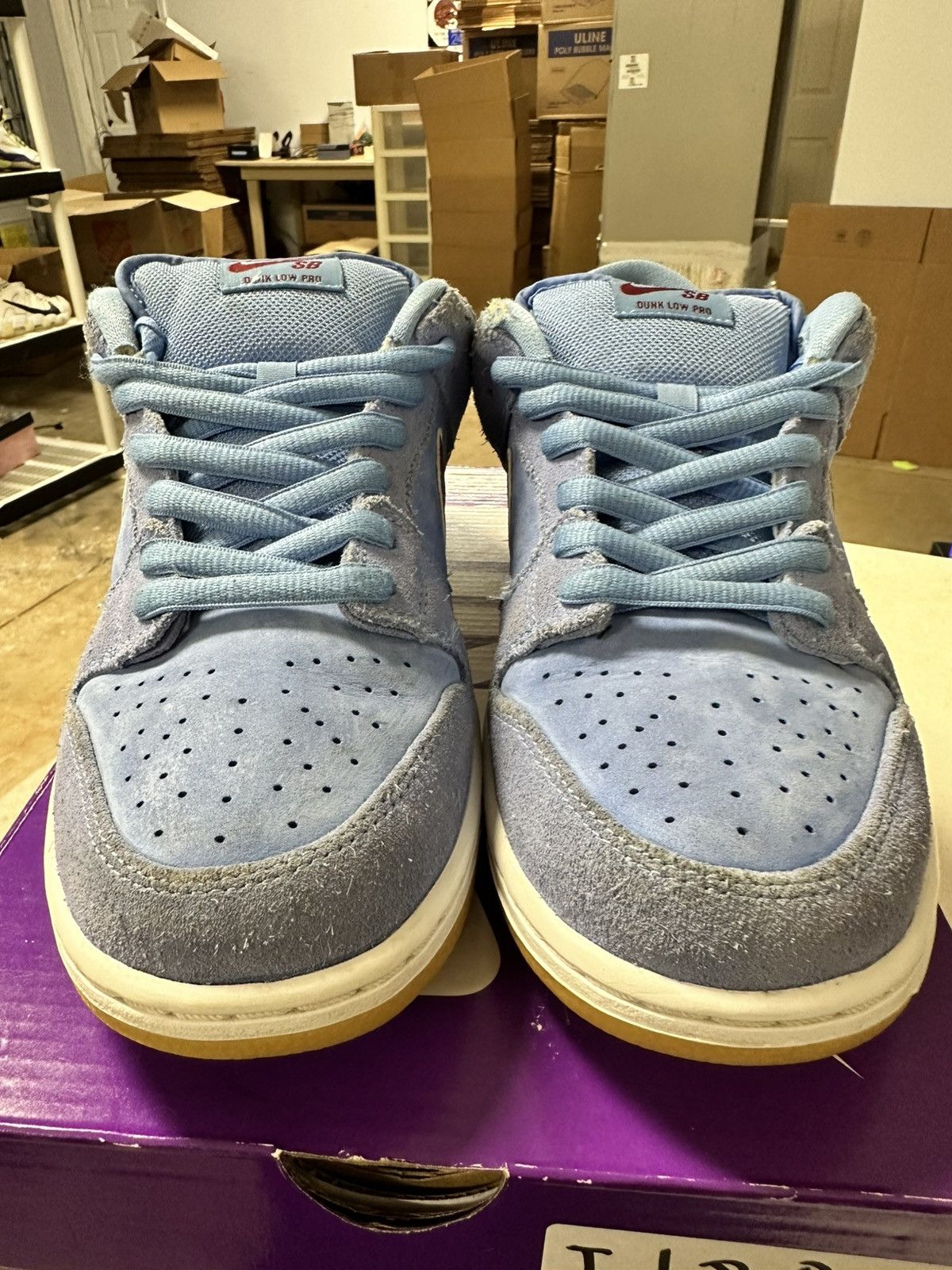 Nike Nike dunk low philadelphia phillies Size US 10 / EU 43 - 2 Thumbnail