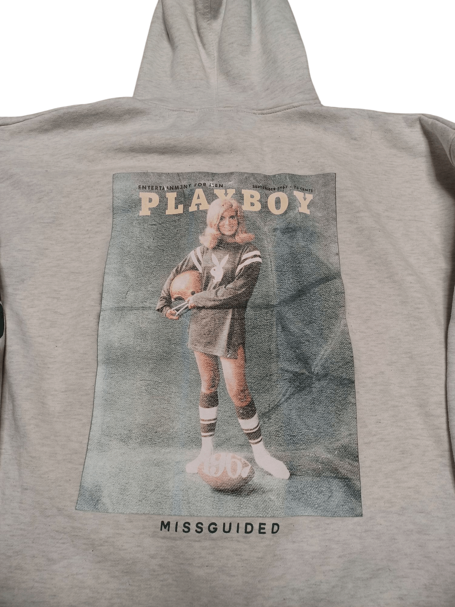 Playboy PLAYBOY X MISSGUIDED BIGLOGO BIG PRINT ZIP HOODIE Size US L / EU 52-54 / 3 - 4 Thumbnail
