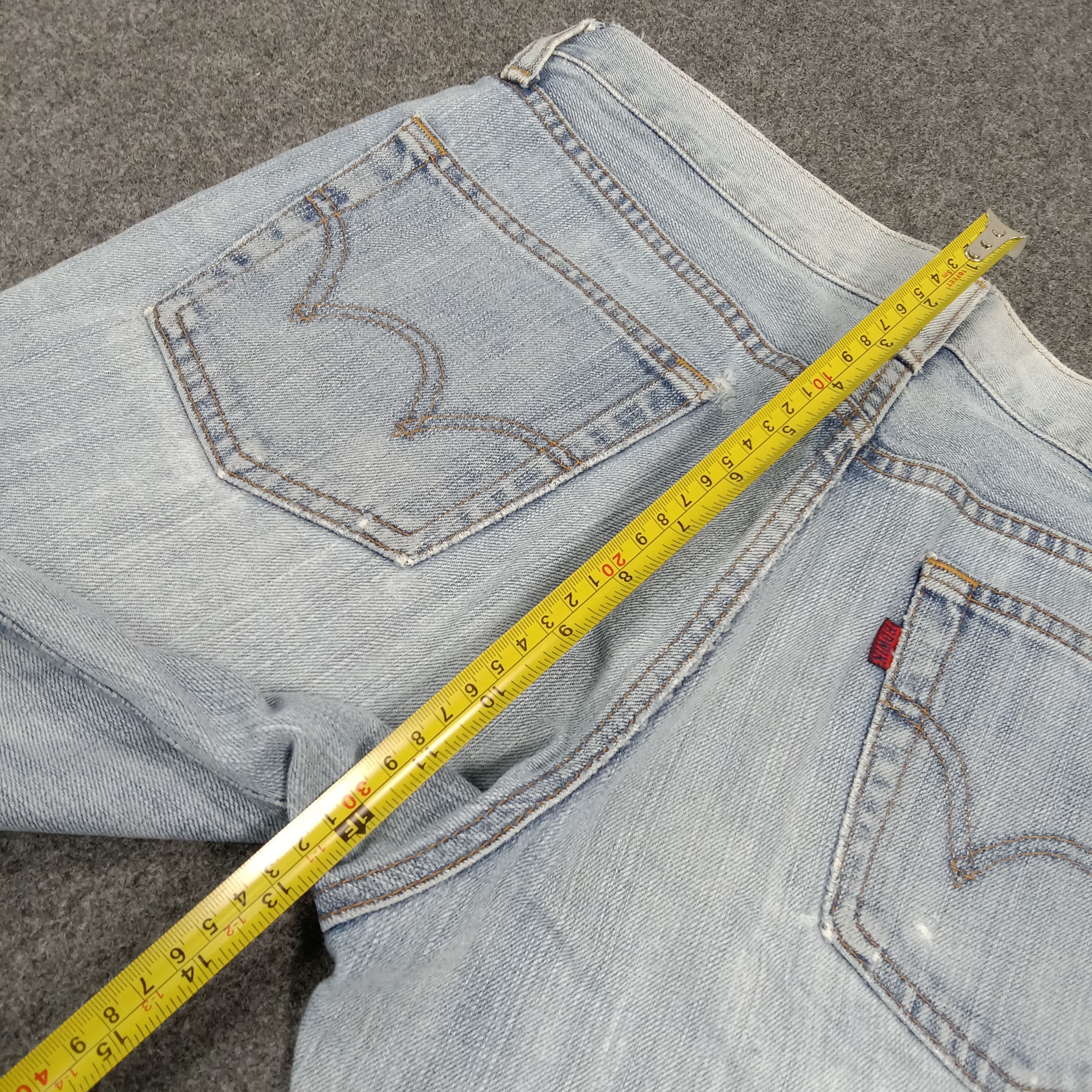 Edwin Edwin 503 Distressed Style Denim C272N24 Size US 29 - 12 Thumbnail