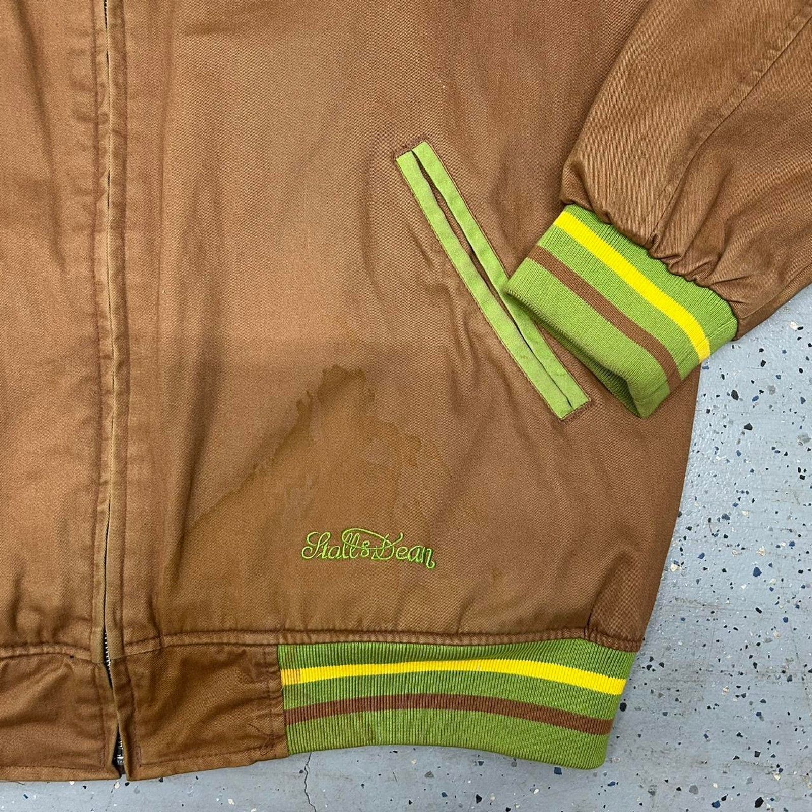 Other Y2K Brown and yellow Toros varsity track jacket Size US XXL / EU 58 / 5 - 2 Thumbnail