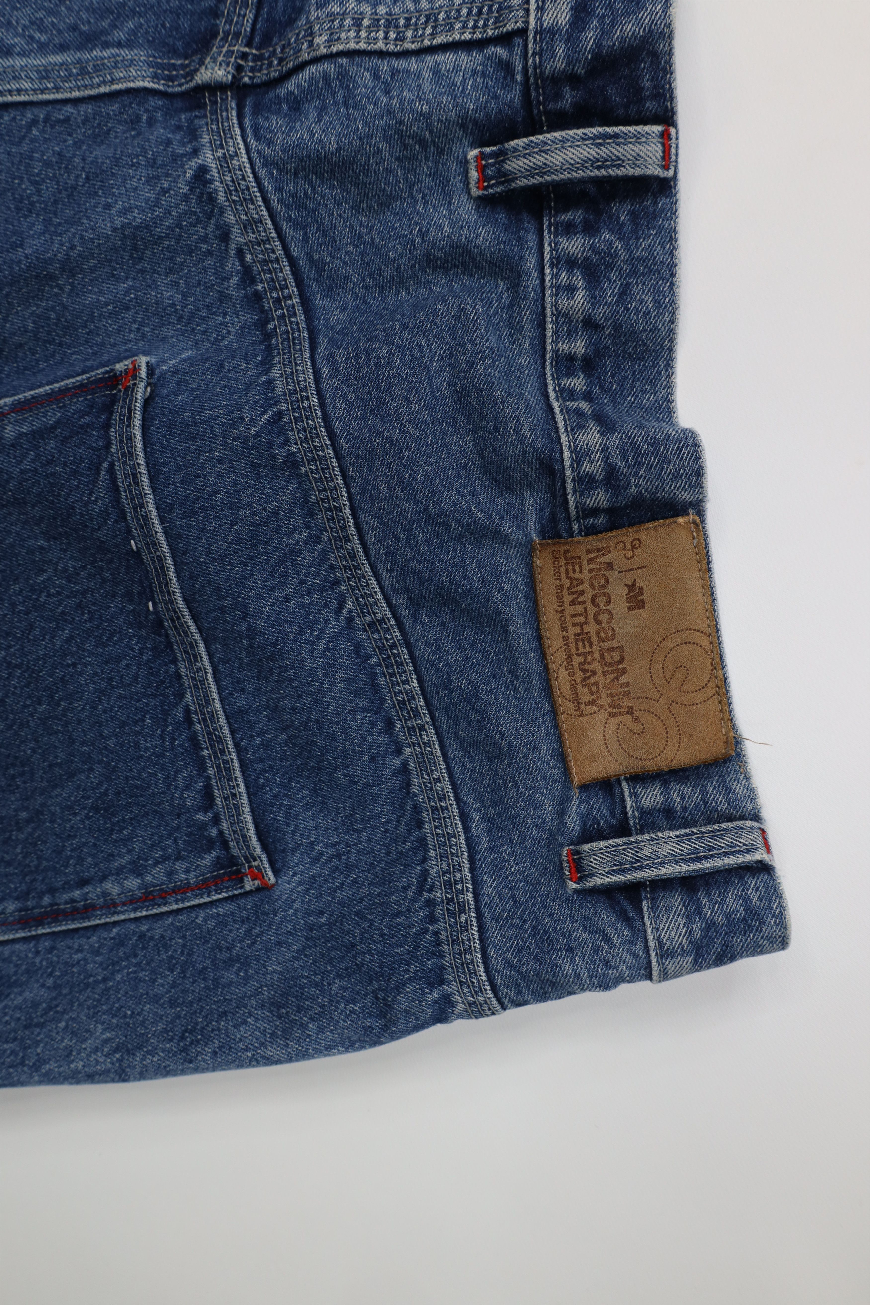 Vintage Vintage 90s Y2K Streetwear Baggy Wide Leg Denim Jeans Blue Size US 44 / EU 60 - 15 Thumbnail