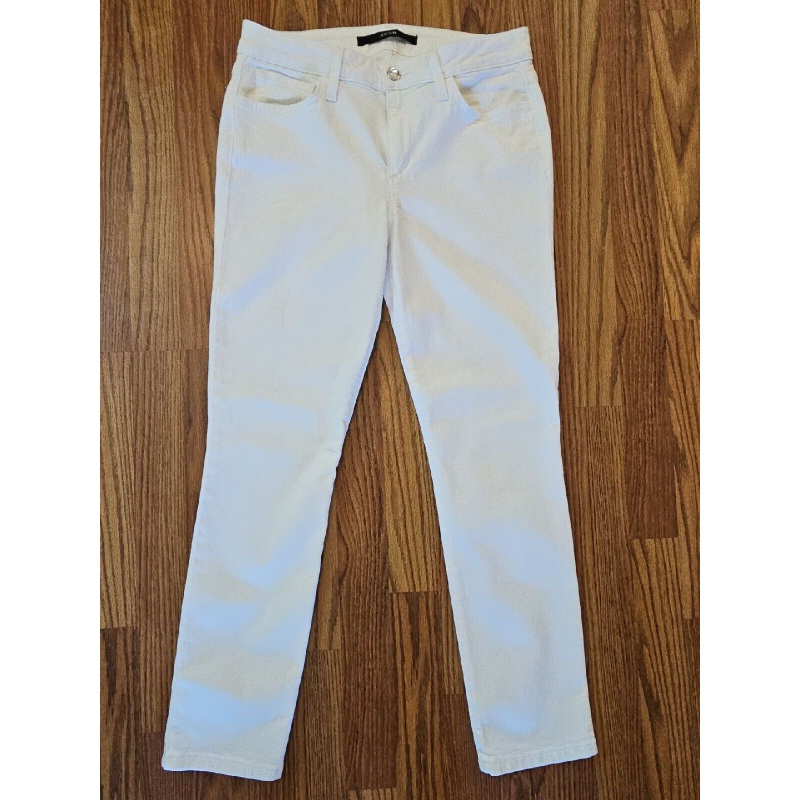 Designer Joes Jeans Skinny Ankle Jeans Womens 28 Waist White Denim Mi Size 28" / US 6 / IT 42 - 2 Thumbnail
