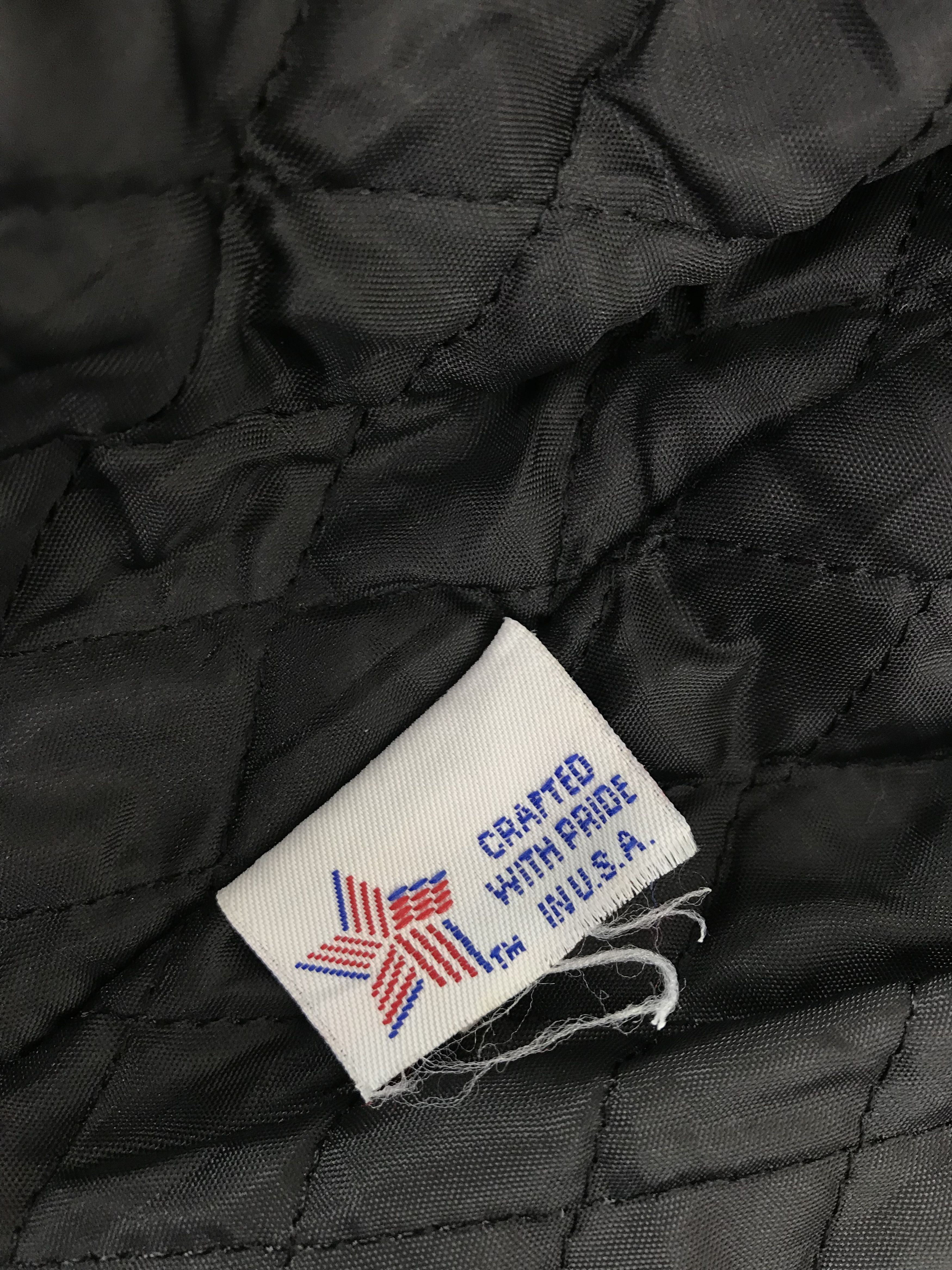 Schott 90s Schott NYC Retro Racer Zipper White Minimalist Jacket Size US M / EU 48-50 / 2 - 6 Thumbnail