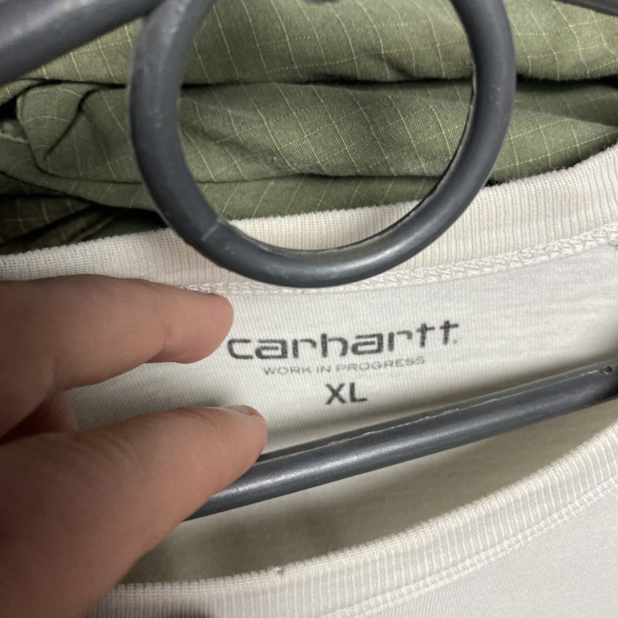 Carhartt Vintage Carhartt Wip big logo y2k skate streetwear tee size Size US XL / EU 56 / 4 - 3 Thumbnail