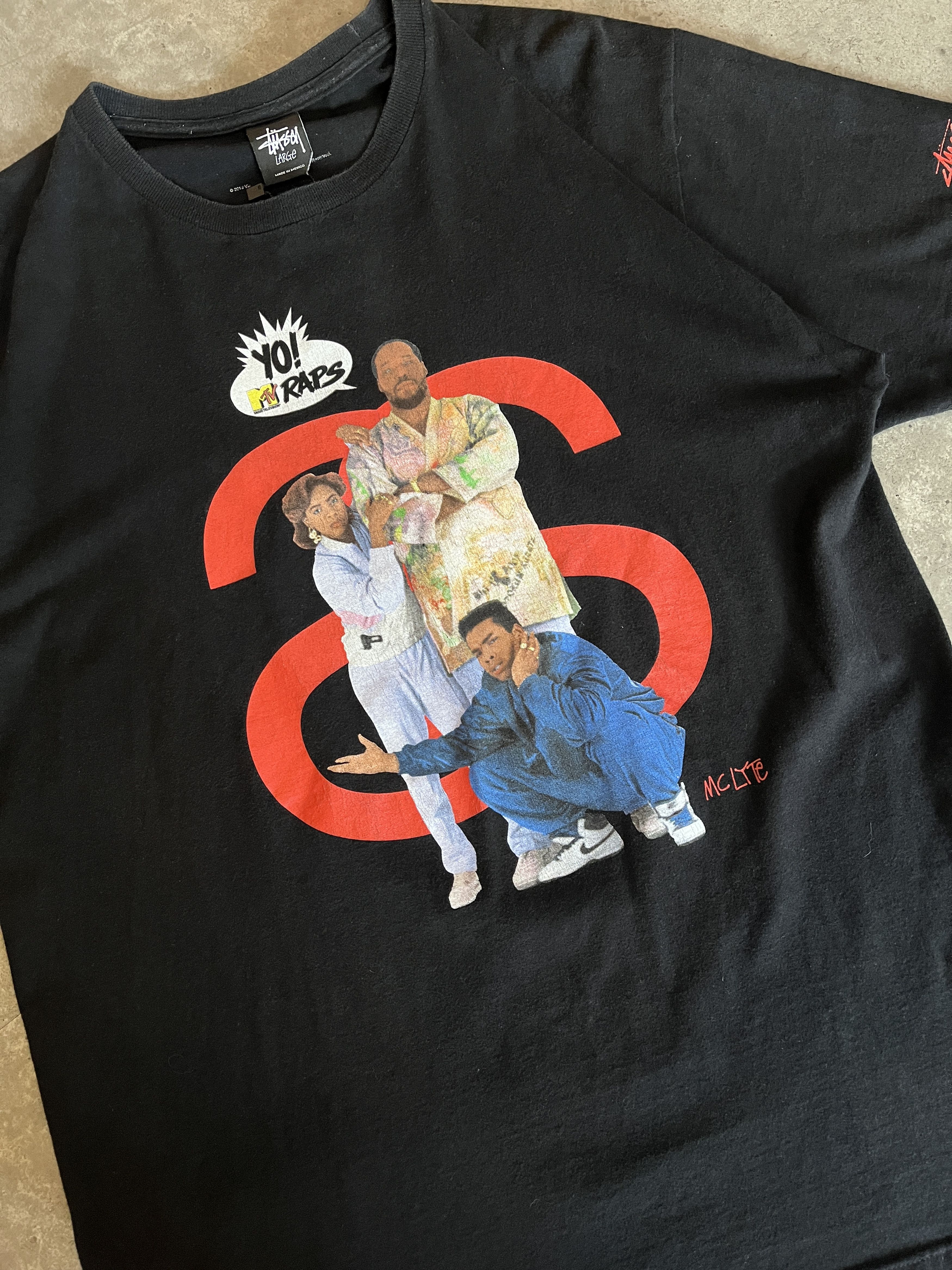 Vintage "VINTAGE" STUSSY X Mc Lyte Size US L / EU 52-54 / 3 - 2 Thumbnail