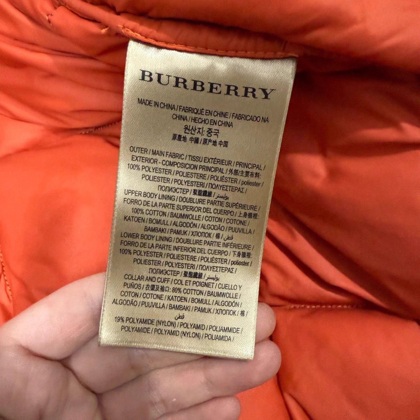 Burberry Burberry navy blue check down jacket M 99 new Size US M / EU 48-50 / 2 - 5 Thumbnail