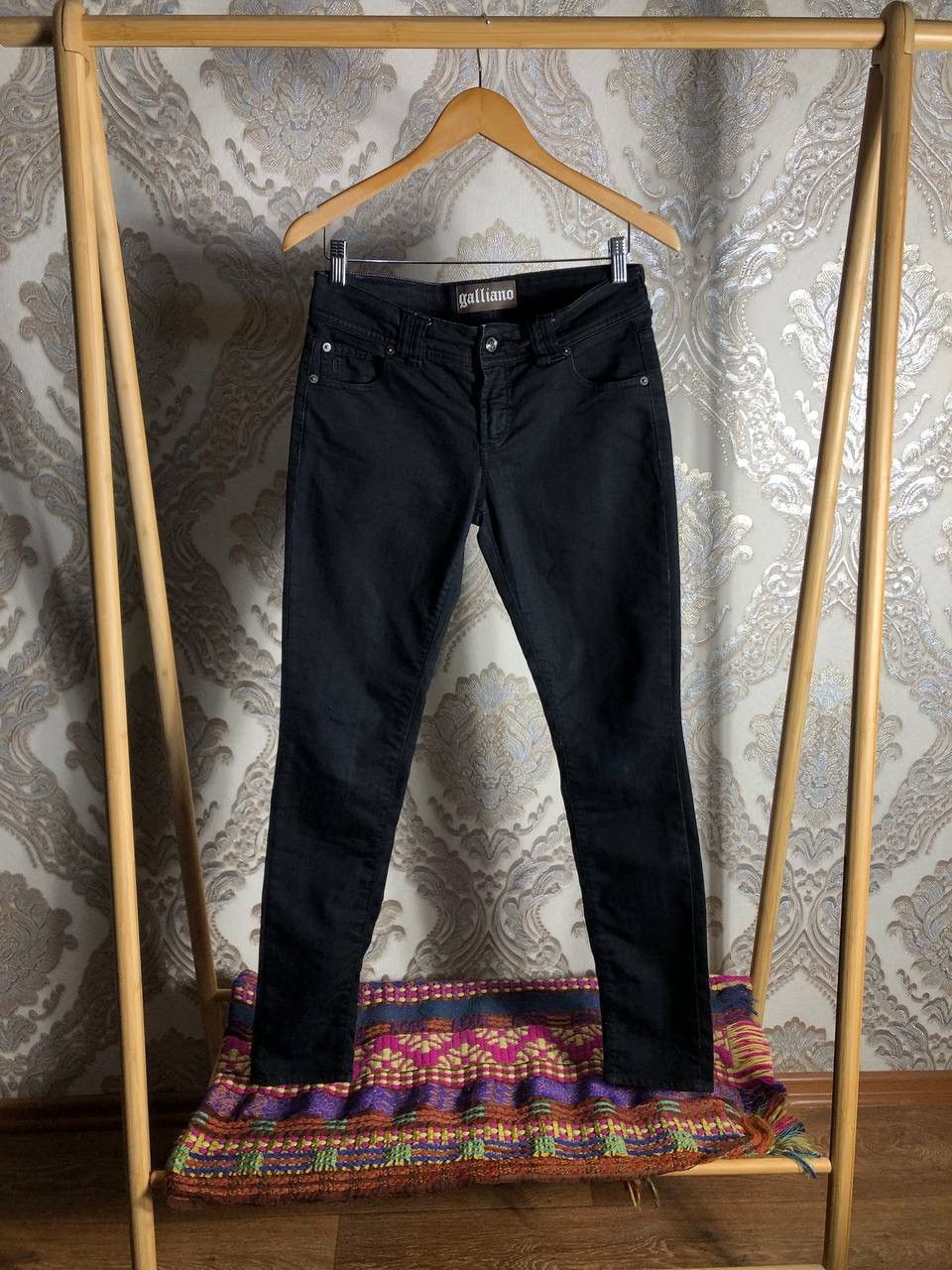 John Galliano VINTAGE JOHN GALLIANO DENIM JEANS ITALIAN DESIGNER Y2K 90s Size US 30 / EU 46 - 1 Thumbnail