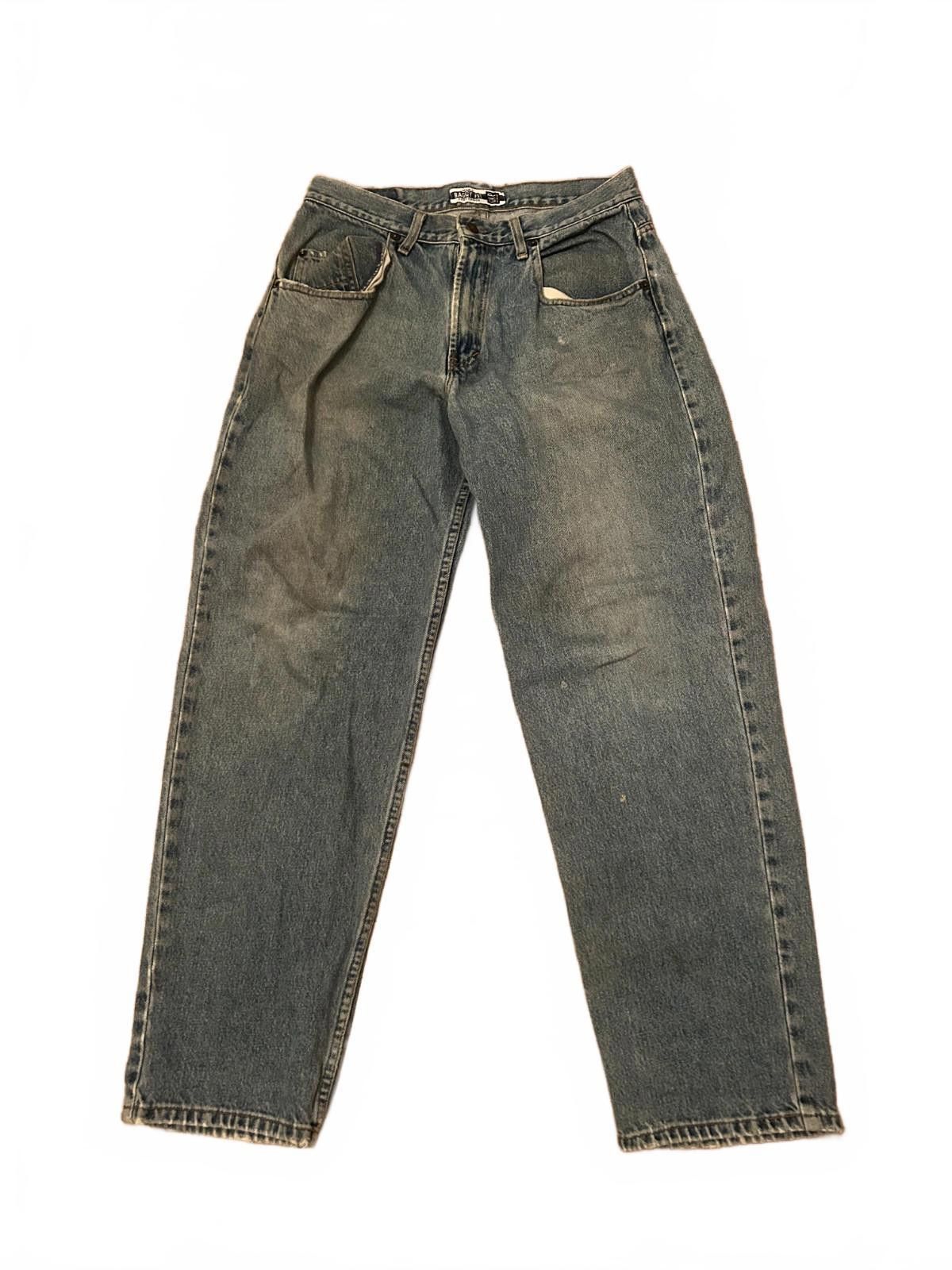Gap Vintage 90s Gap Denim Baggy Mens Jeans 32x30 Light Wash Size US 32 / EU 48 - 1 Thumbnail