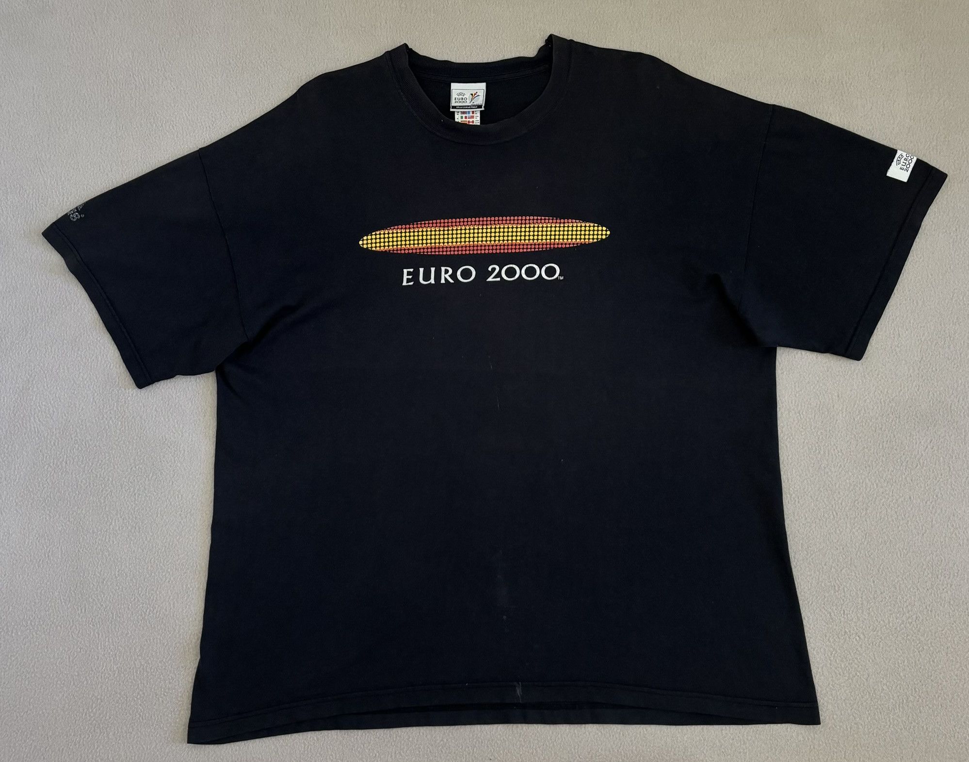Adidas Spain Euro 2000 Adidas T-shirt Size XL-XXL Size US XXL / EU 58 / 5 - 5 Thumbnail