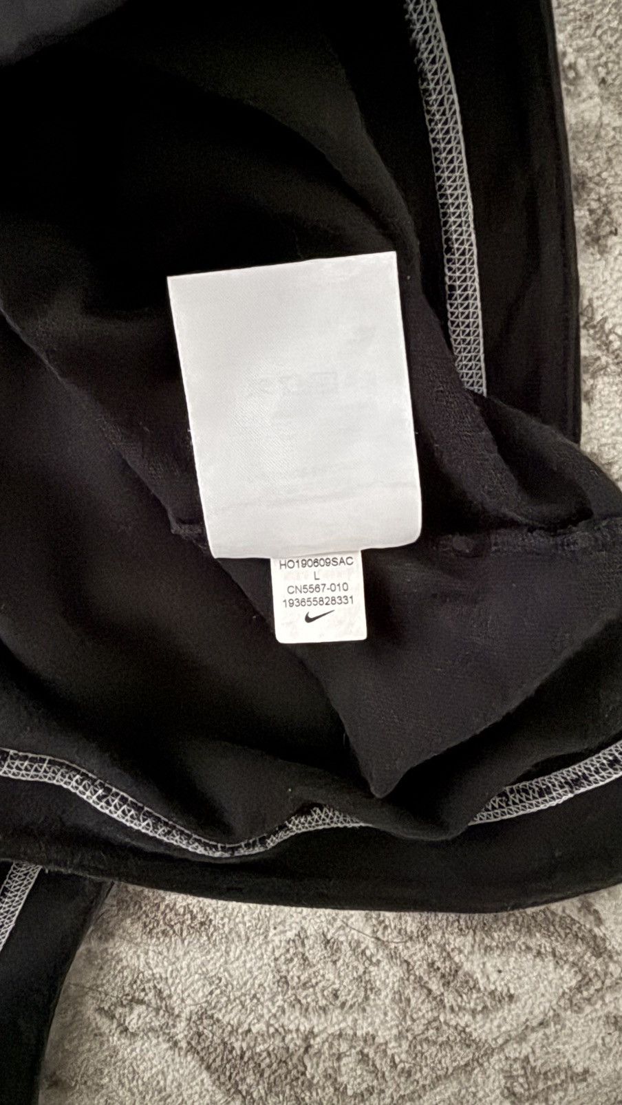 Nike × Off-White Nike x Off-White NRG RU Tee Black Size L Rare Size US L / EU 52-54 / 3 - 4 Thumbnail