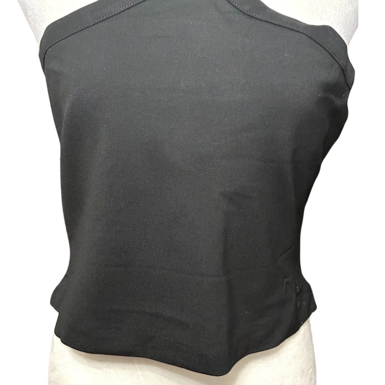 French Connection French Connection Halter Neck Top Sleeveless Black W XL NWT Size XL / US 12-14 / IT 48-50 - 4 Thumbnail