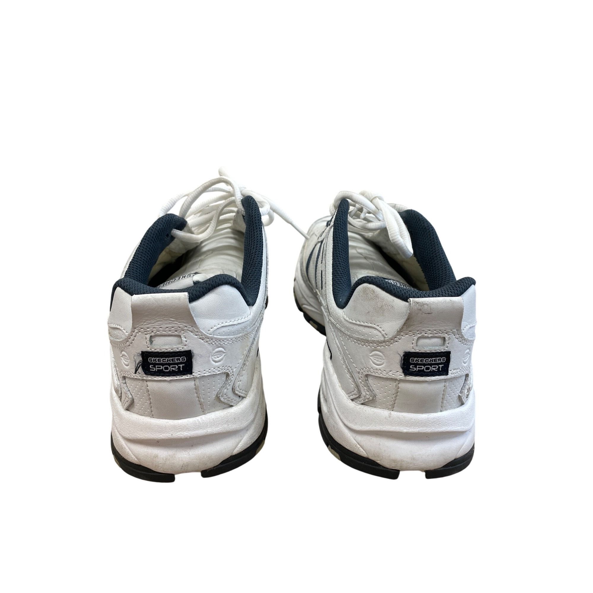 SKECHERS Skechers Sport 51242 Mens white blue sneakers shoes size 9.5 Size US 9.5 / EU 42-43 - 7 Thumbnail