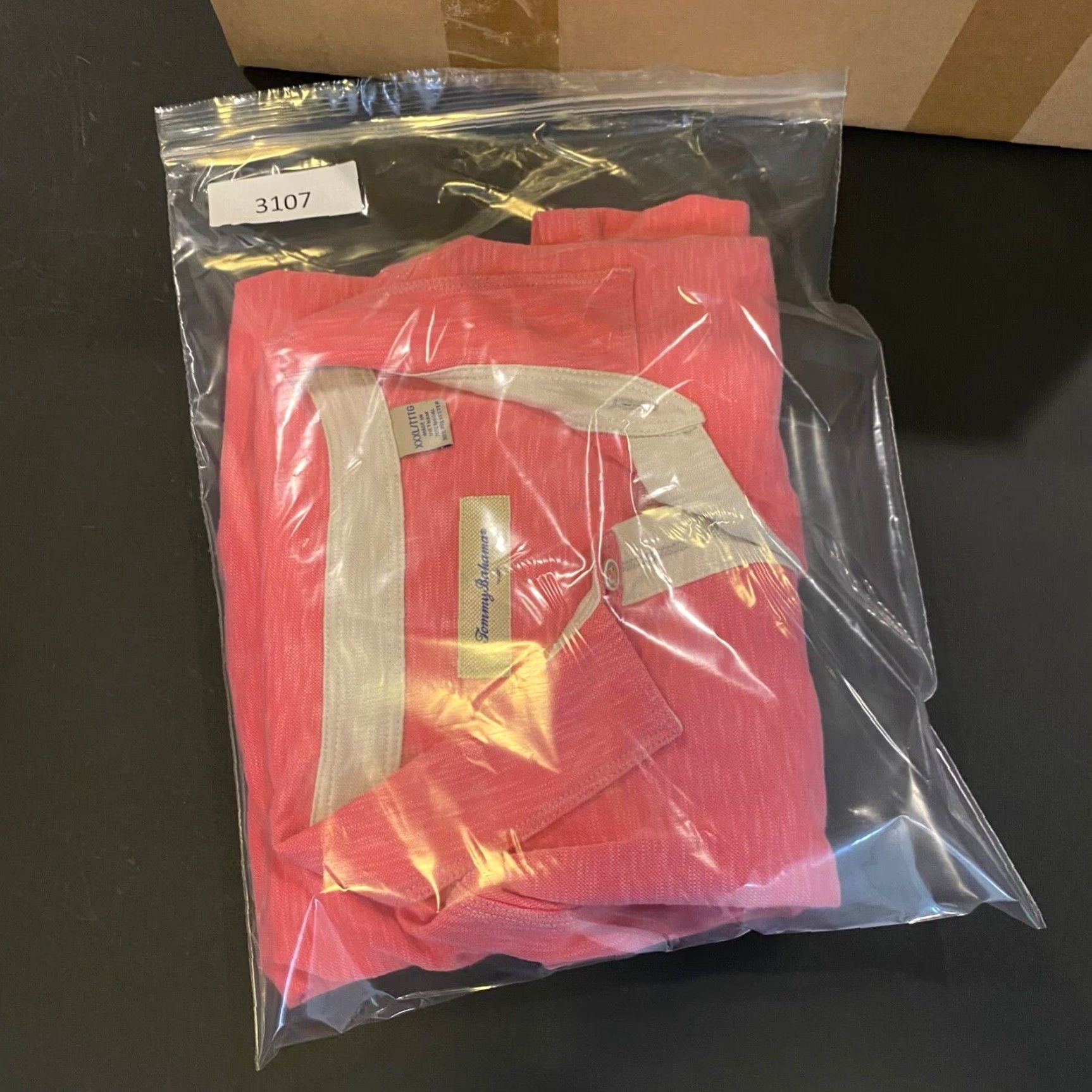 Tommy Bahama Tommy Bahama Polo Shirt Mens 3XL Pink Modal Blend Golf Casual Collared S/S Size US XXL / EU 58 / 5 - 8 Thumbnail