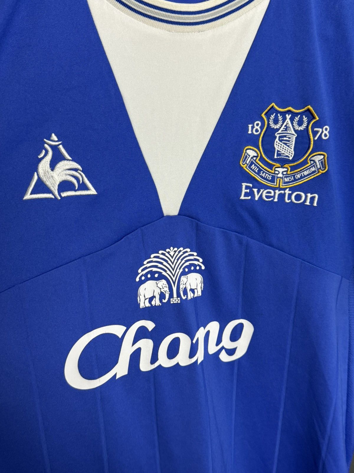 Le Coq Sportif Everton 09/10 Home Saha Football Jersey Size US M / EU 48-50 / 2 - 4 Thumbnail