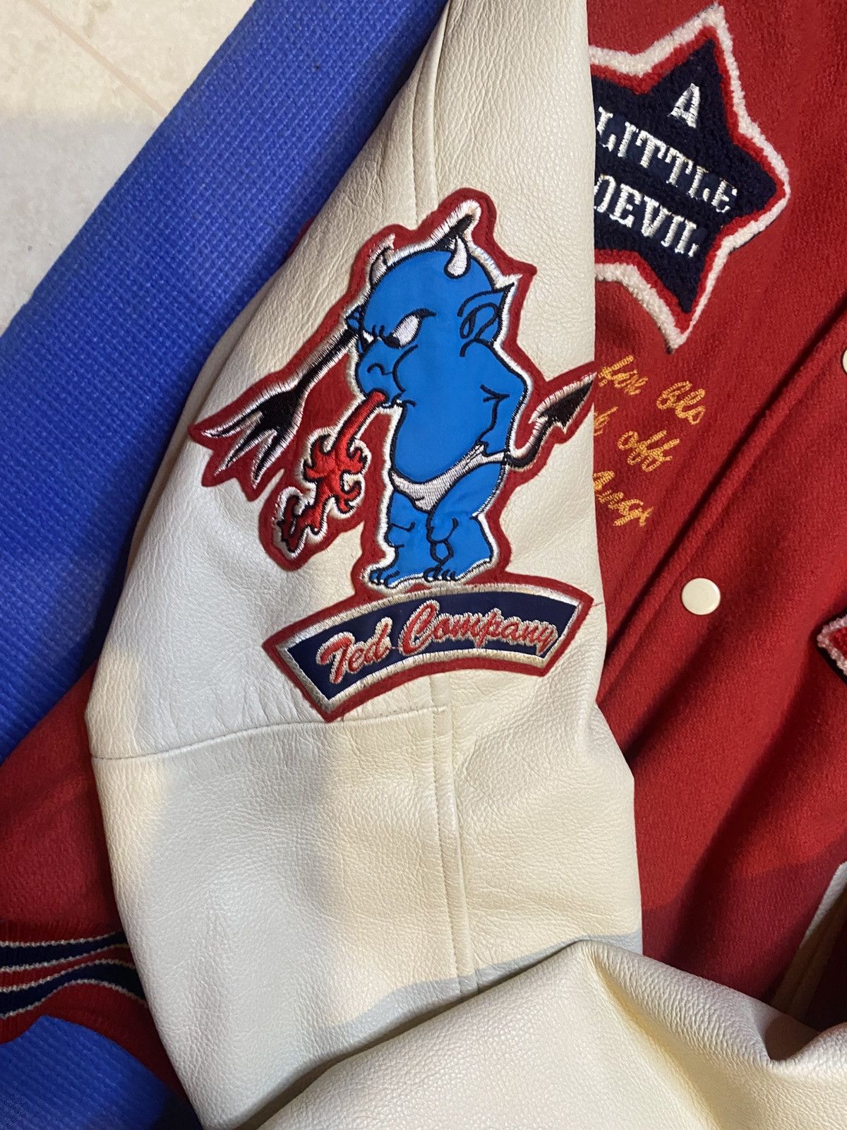 Tedman Vintage Tedman Embroidered Varsity Jacket Size US M / EU 48-50 / 2 - 6 Thumbnail
