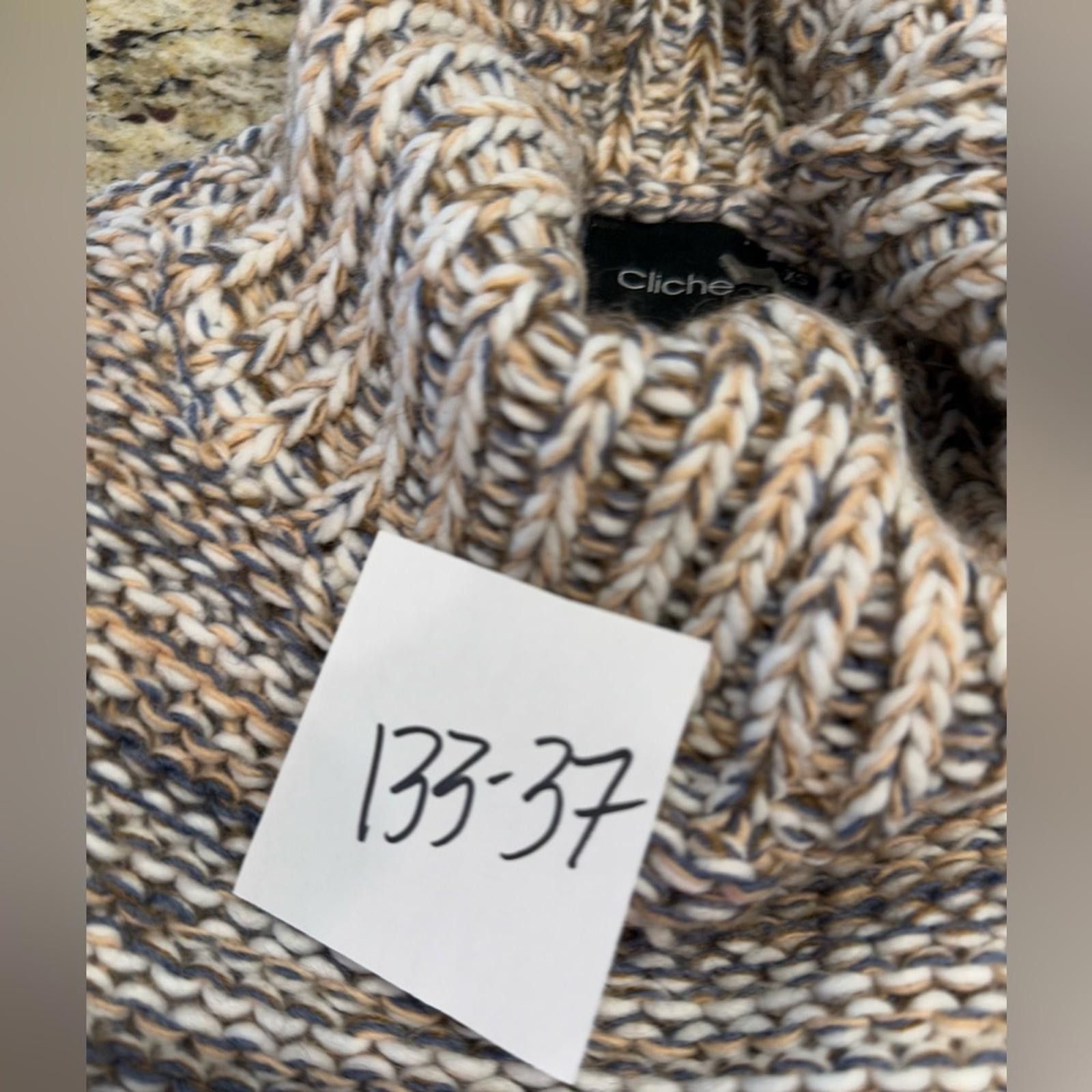 Other Cliche knit turtleneck sleeveless tunic sweater SZ XS Size XS / US 0-2 / IT 36-38 - 9 Thumbnail