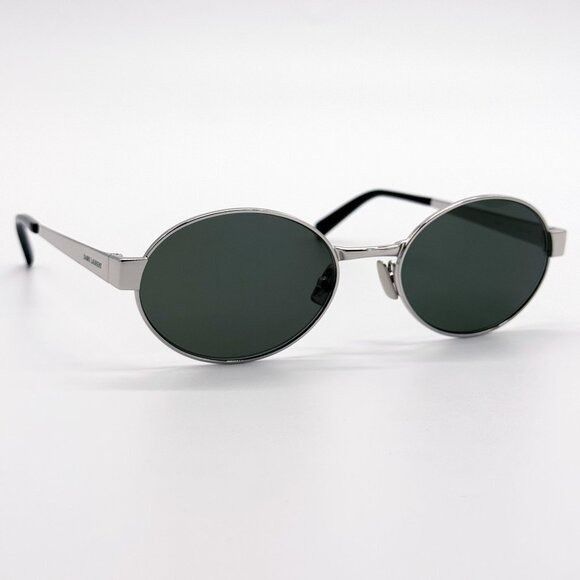 Saint Laurent Paris NEW SAINT LAURENT SUNGLASSES SL692 002 SILVER WOMEN EYEWEAR Size ONE SIZE - 5 Thumbnail