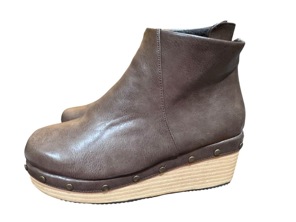 The Unbranded Brand Wedge Clog Ankle Boot Size 8 Size US 8 / IT 38 - 5 Thumbnail