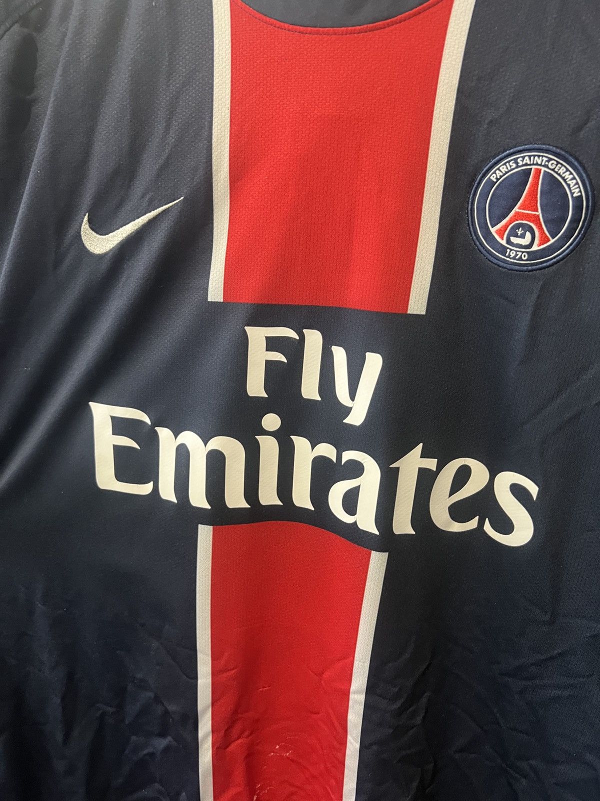 Nike × Vintage 2007/2008 VINTAGE NIKE PSG PARIS SAINT GERMAN HOME FOOTBALL Size US XL / EU 56 / 4 - 3 Thumbnail