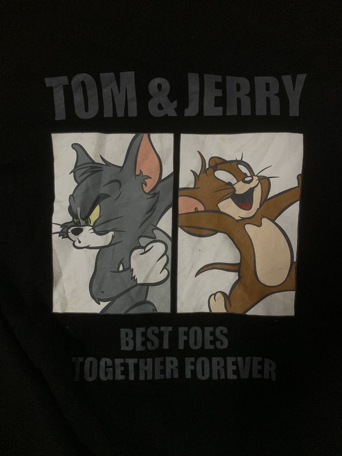 Cartoon Network × Nickelodeon × Vintage Vintage Tom And Jerry Sweatshirt Size US XXL / EU 58 / 5 - 3 Thumbnail