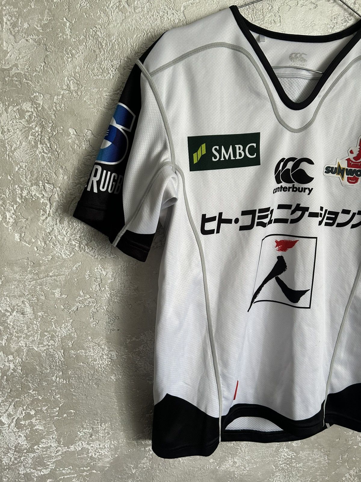 Vintage SUNWOLVES RUGBY TEAM JERSEY 2017/18 AWAY Size US XS / EU 42 / 0 - 3 Thumbnail