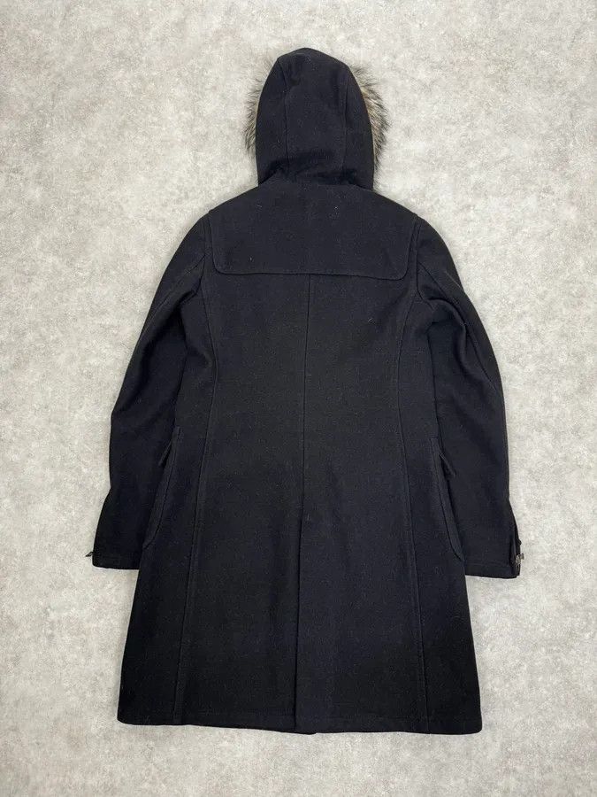 Prada 2000s Prada Fur Hooded Pins Straps Wool Long Jacket Size S / US 4 / IT 40 - 5 Thumbnail