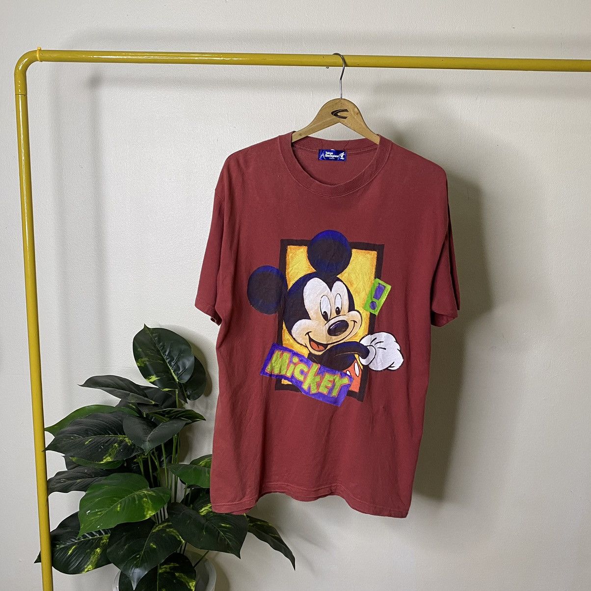 Disney × Vintage Vintage 2000s Mickey Mouse Big Graphic T Shirt Size US L / EU 52-54 / 3 - 1 Thumbnail